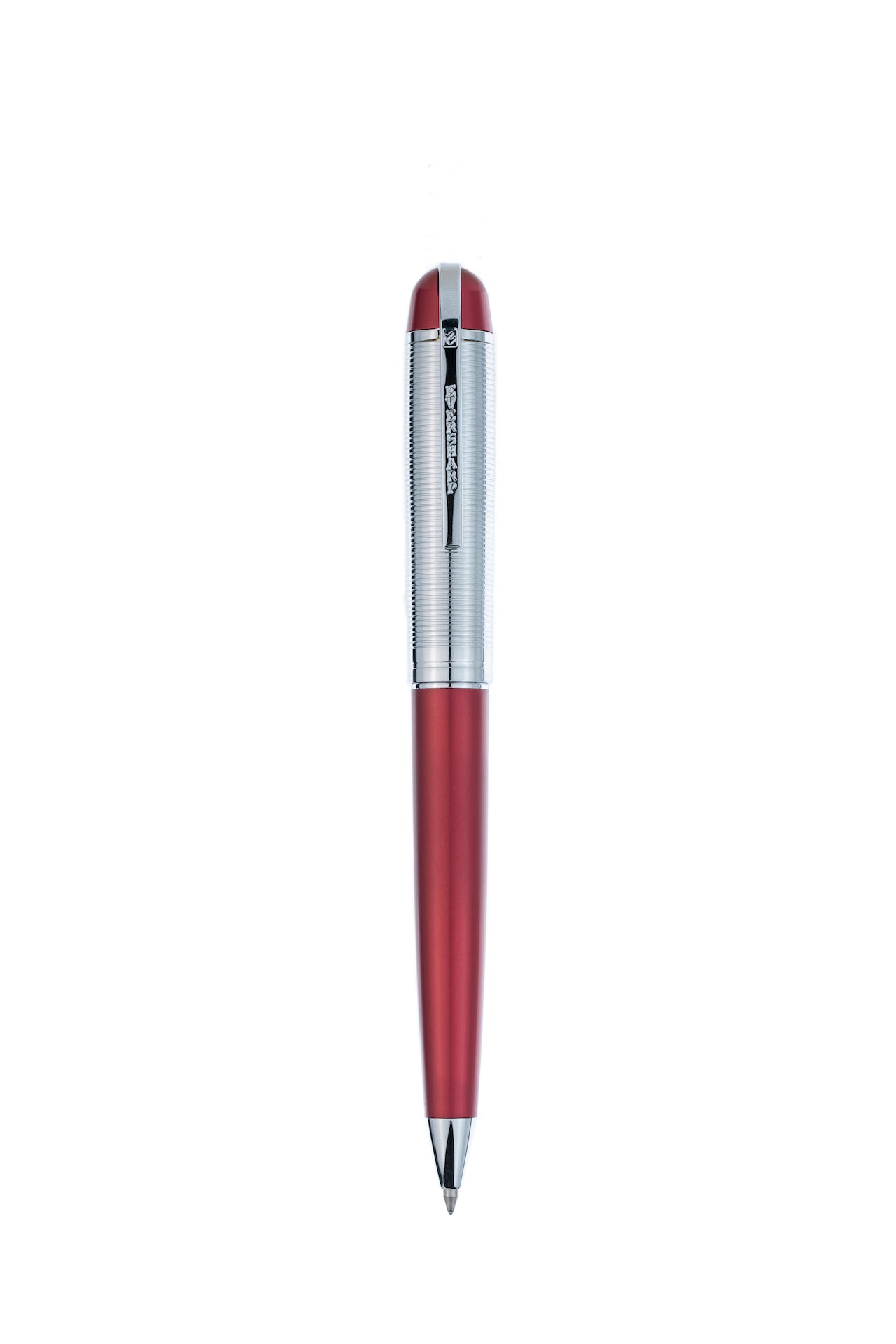 Wahl-Eversharp Skyline Red Silver Cap - Ballpoint Pen