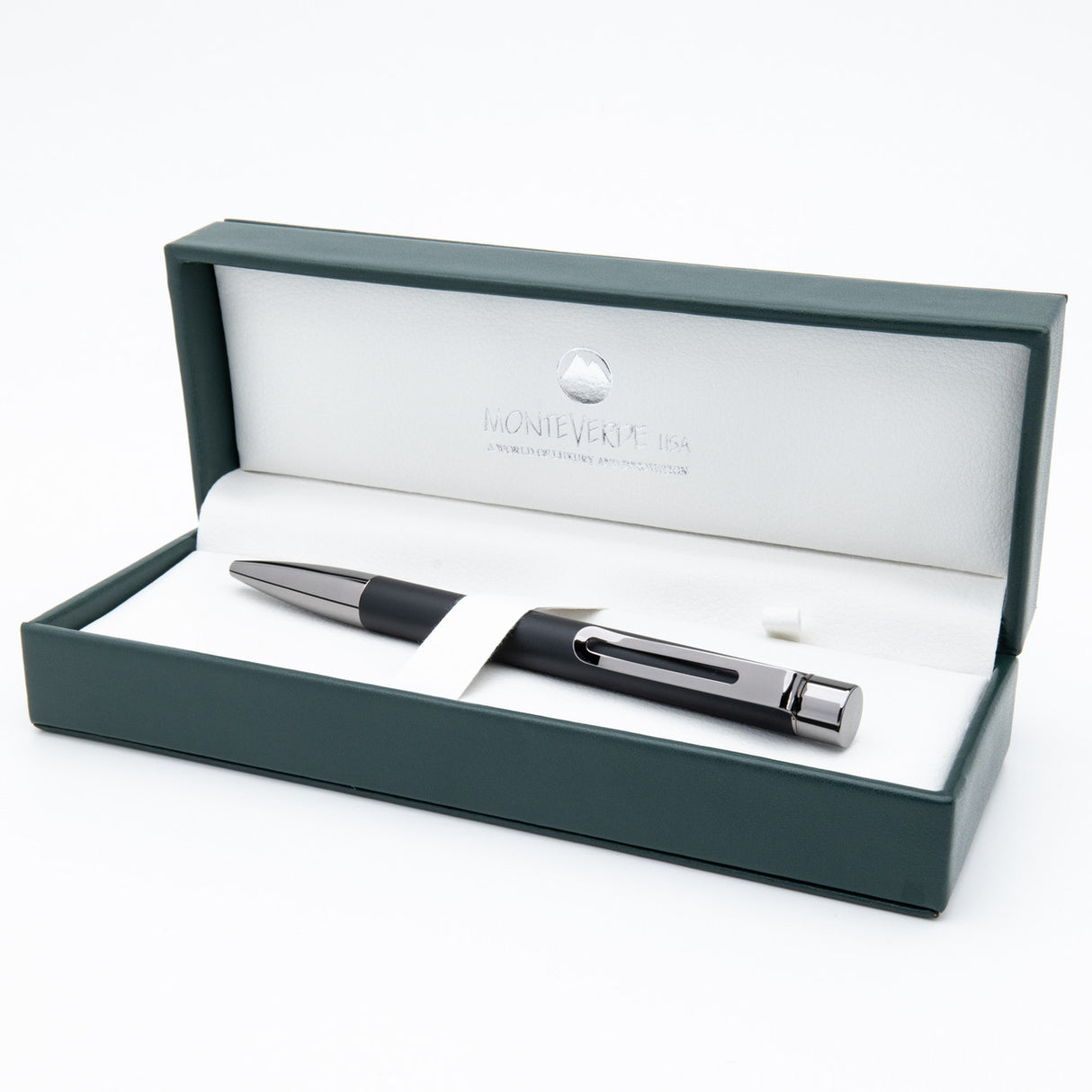 Monteverde USA® Ritma Anodized Black Ballpoint Pen