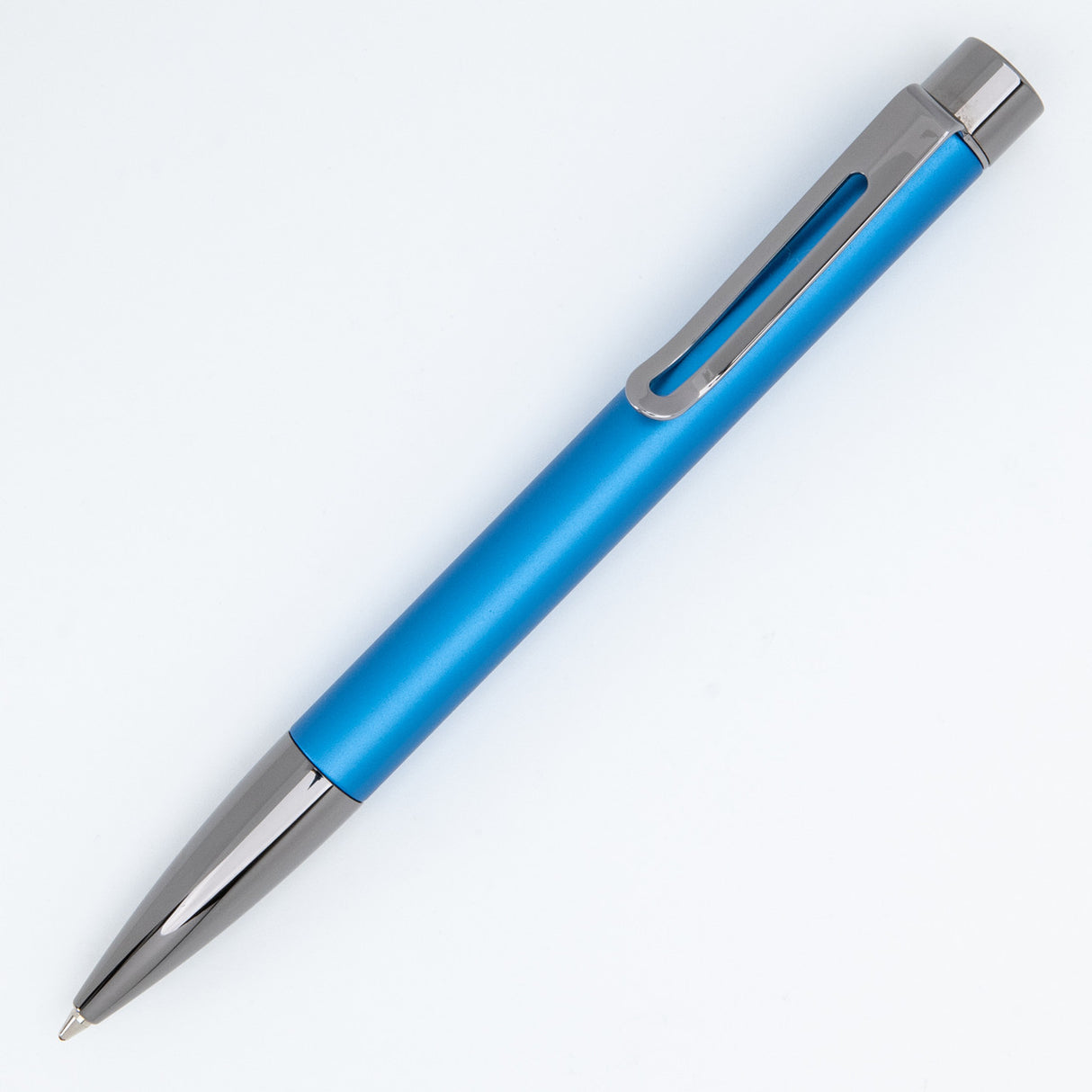 Monteverde USA® Ritma Anodized Blue Ballpoint Pen