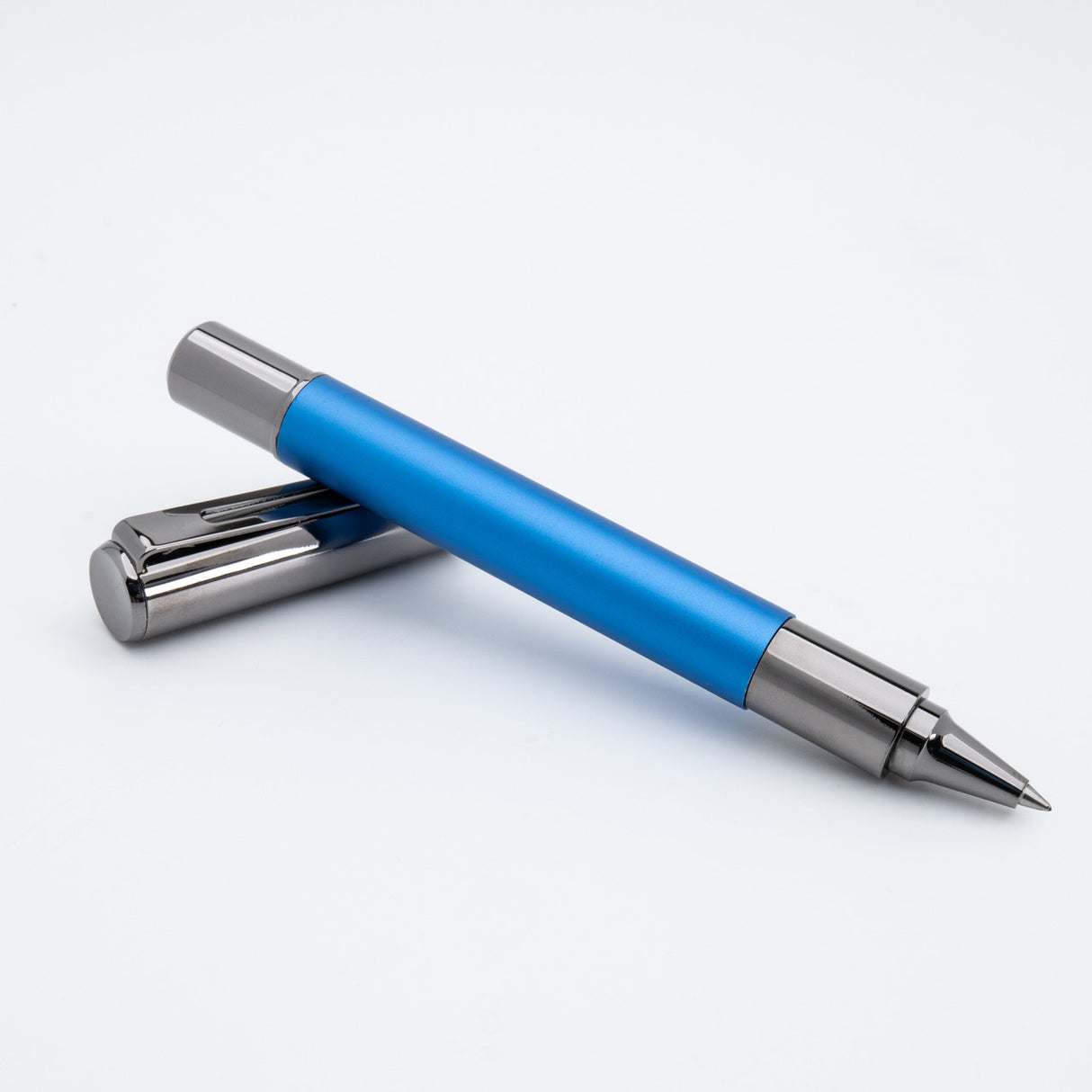 Monteverde USA® Ritma Anodized Blue Rollerball Pen