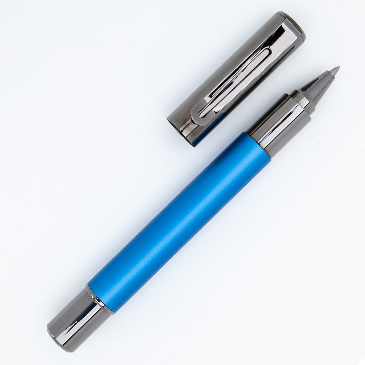 Monteverde USA® Ritma Anodized Blue Rollerball Pen