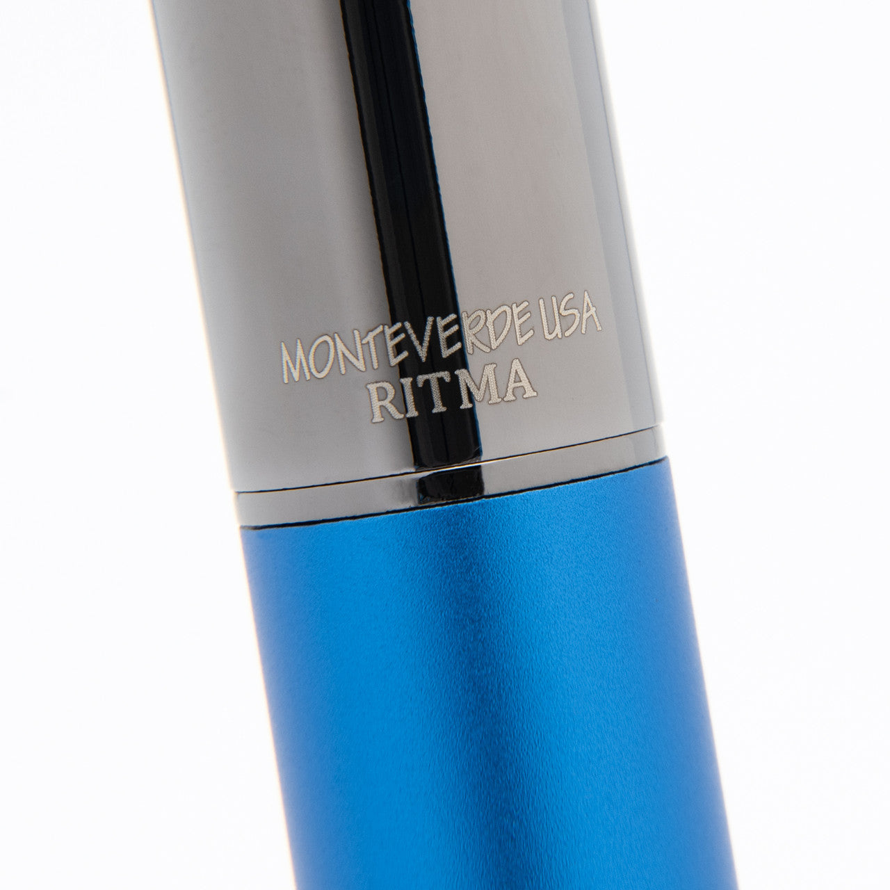 Monteverde USA® Ritma Anodized Blue Rollerball Pen