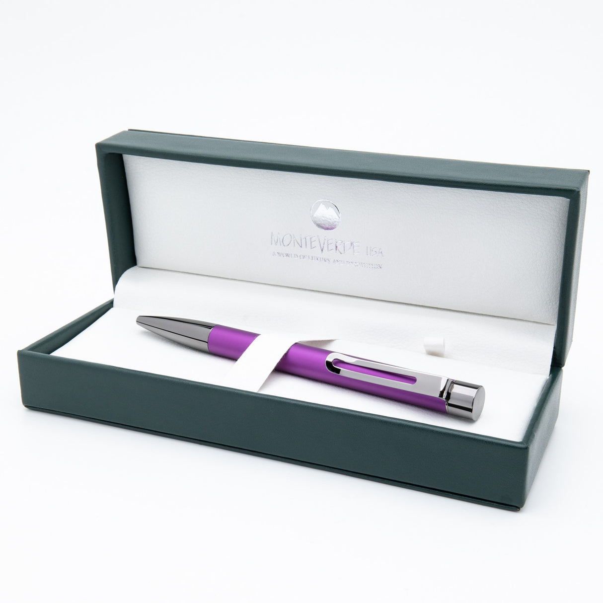 Monteverde USA® Ritma Anodized Purple Ballpoint Pen
