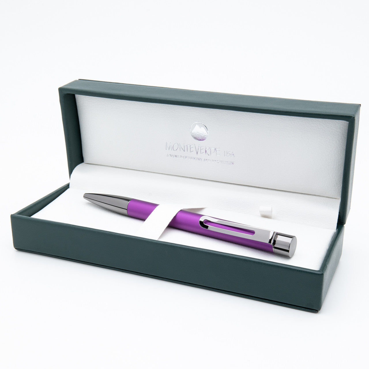 Monteverde USA® Ritma Anodized Purple Ballpoint Pen