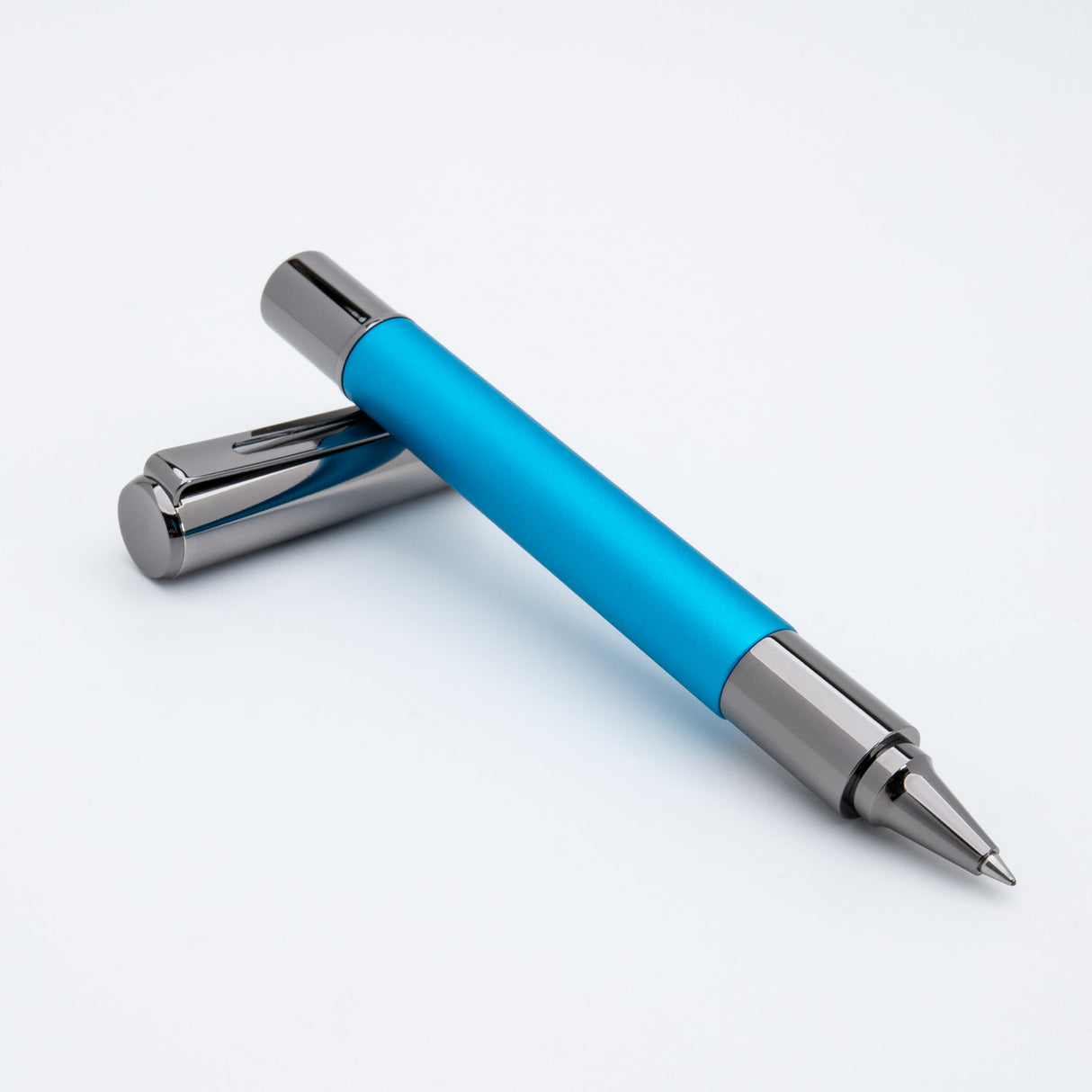 Monteverde USA® Ritma Anodized Turquoise Rollerball Pen