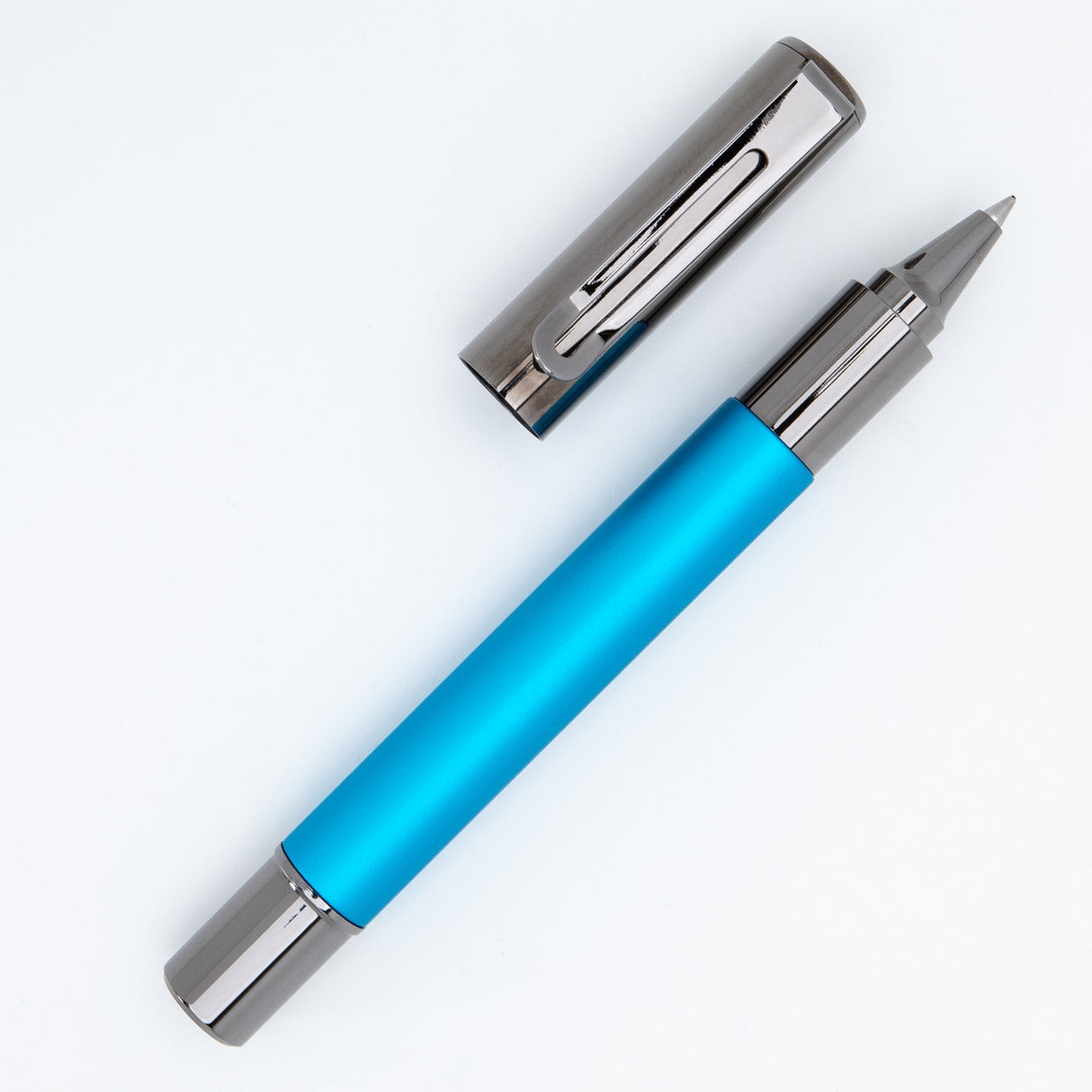Monteverde USA® Ritma Anodized Turquoise Rollerball Pen