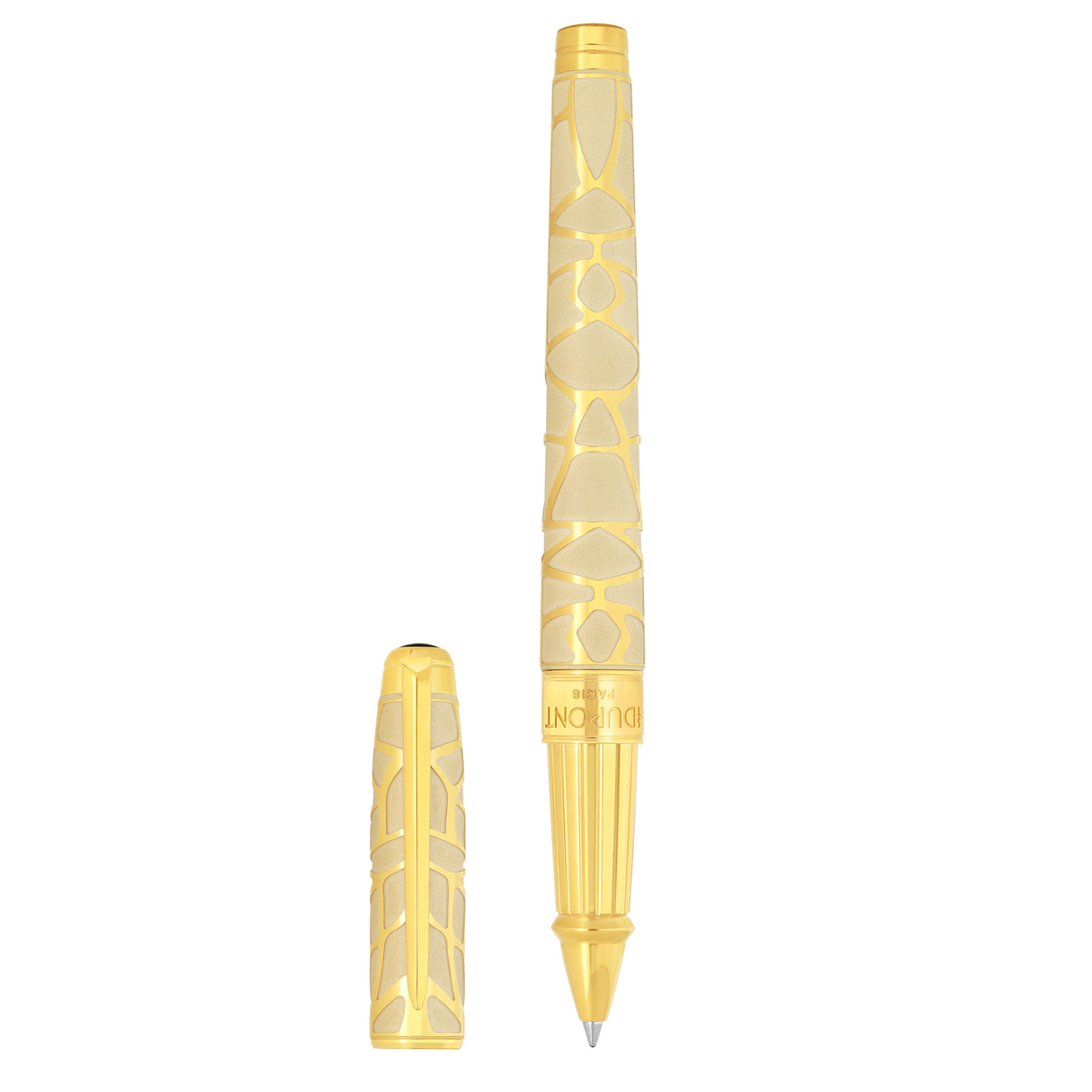 S.T. Dupont Line D Eternity x Richard Orlinski “Kong” Gold Rollerball Pen Collection