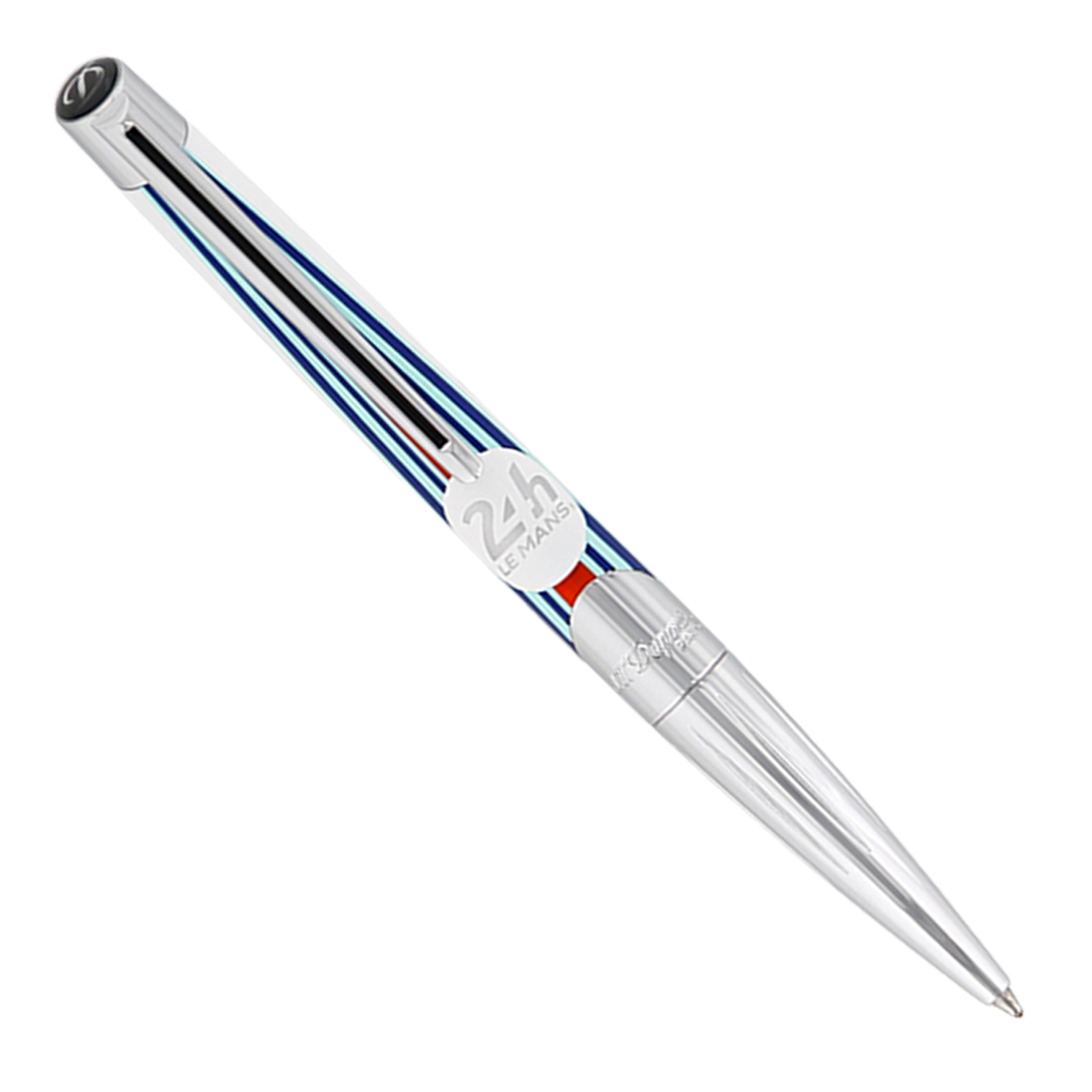 S.T. Dupont Defi Millenium Le Mans White & Chrome - Ballpen