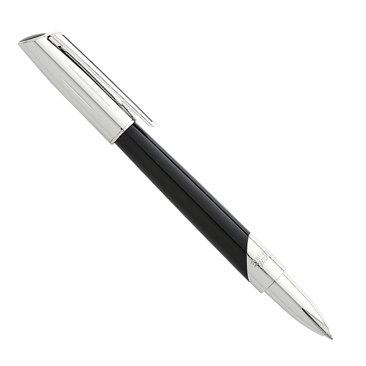 S.T. Dupont Defi Millennium Black/Chrome - Rollerball