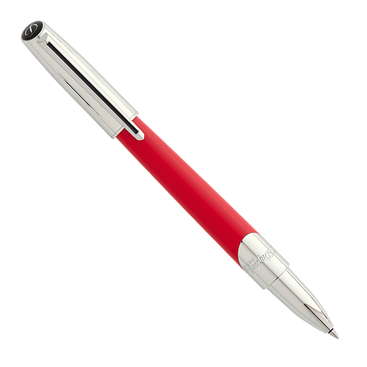 S.T. Dupont Defi Millennium Red Matte/Chrome - Rollerball