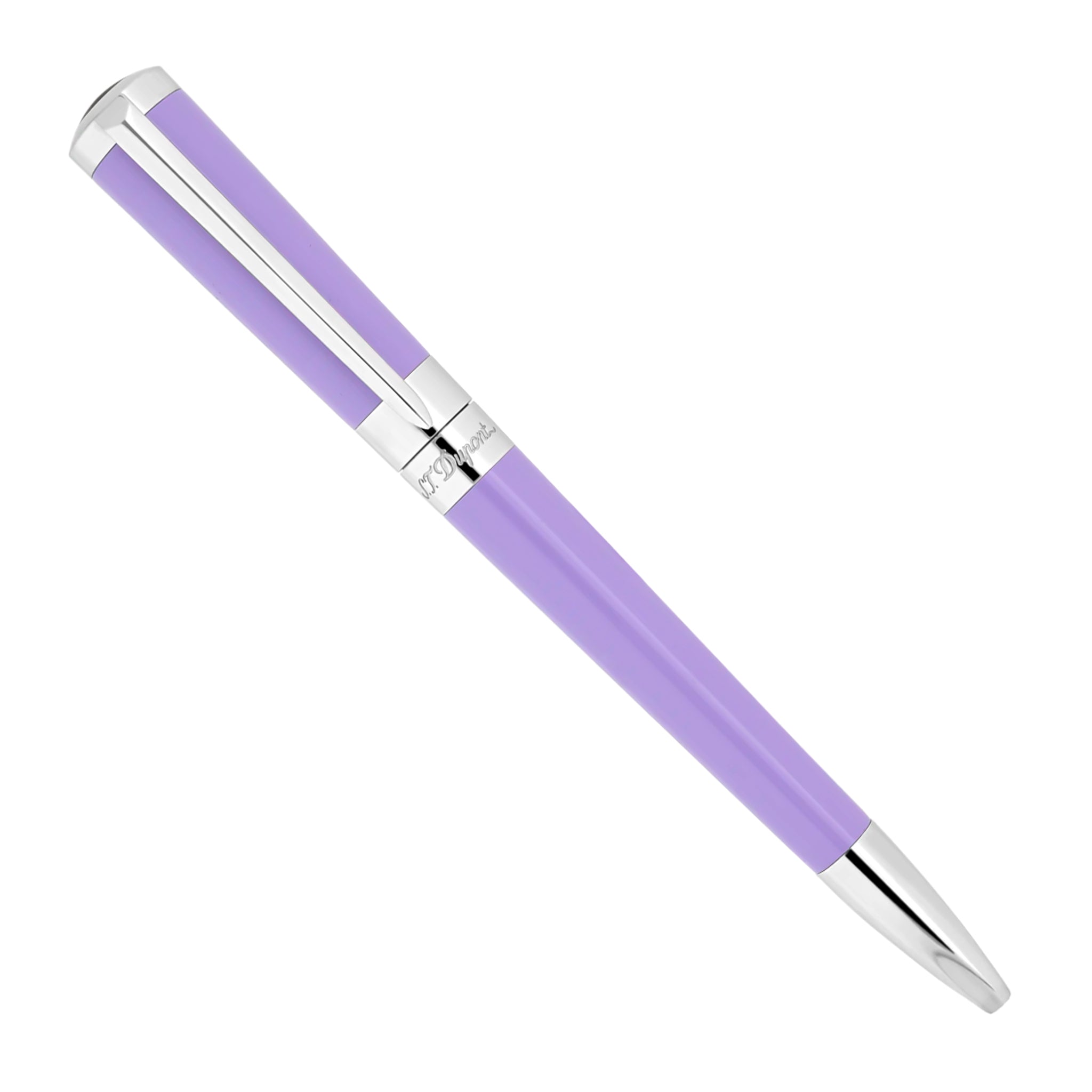 S.T. Dupont Liberte Ballpoint Lavender Lacquer w/Palladium Trim
