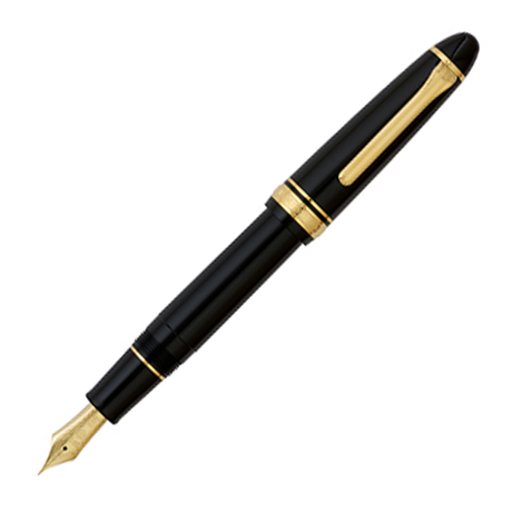 Sailor 1911 Lefty Black/Gold (Lefty) - Fountain Pen
