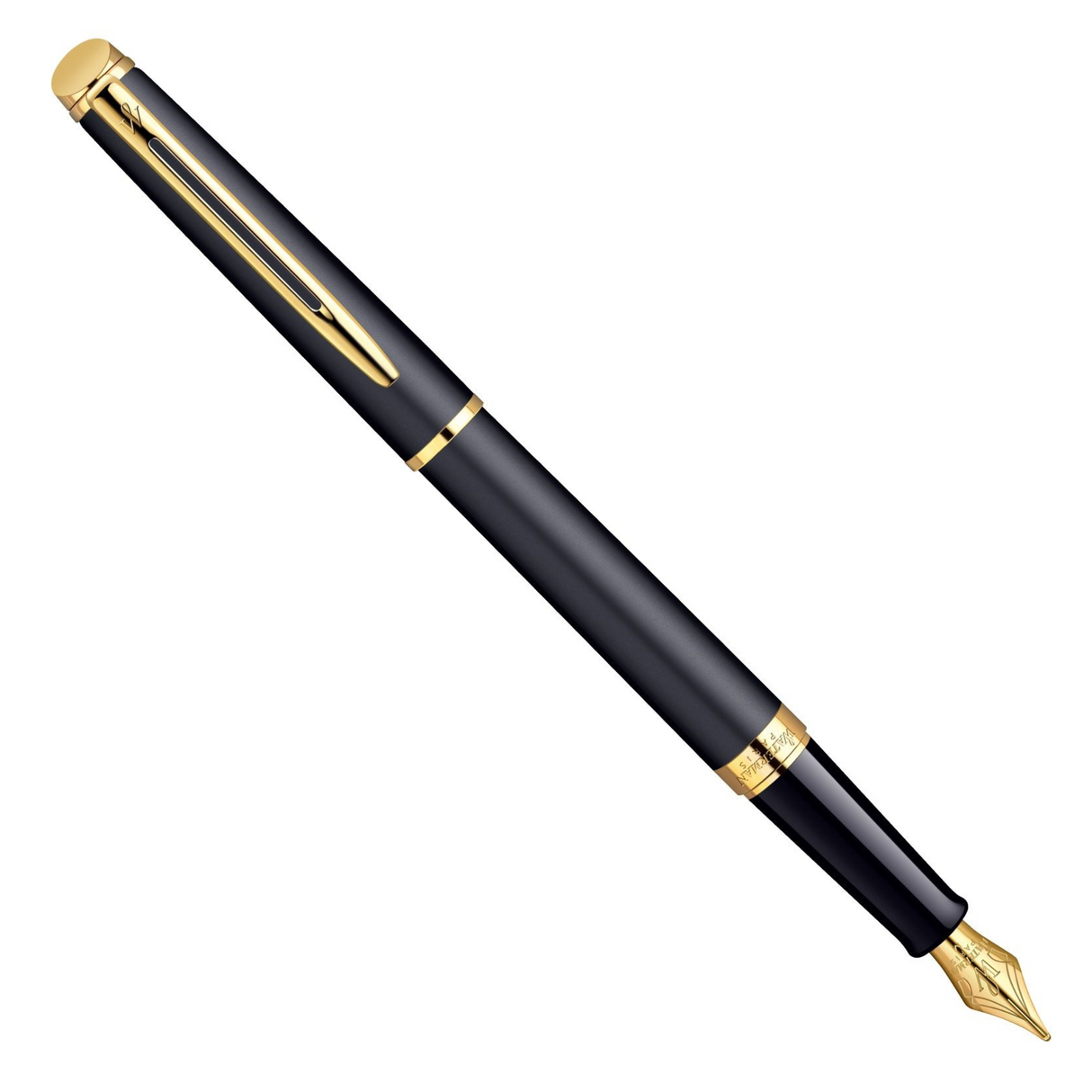 Waterman Hémisphère Black Gold Trim - Fountain Pen