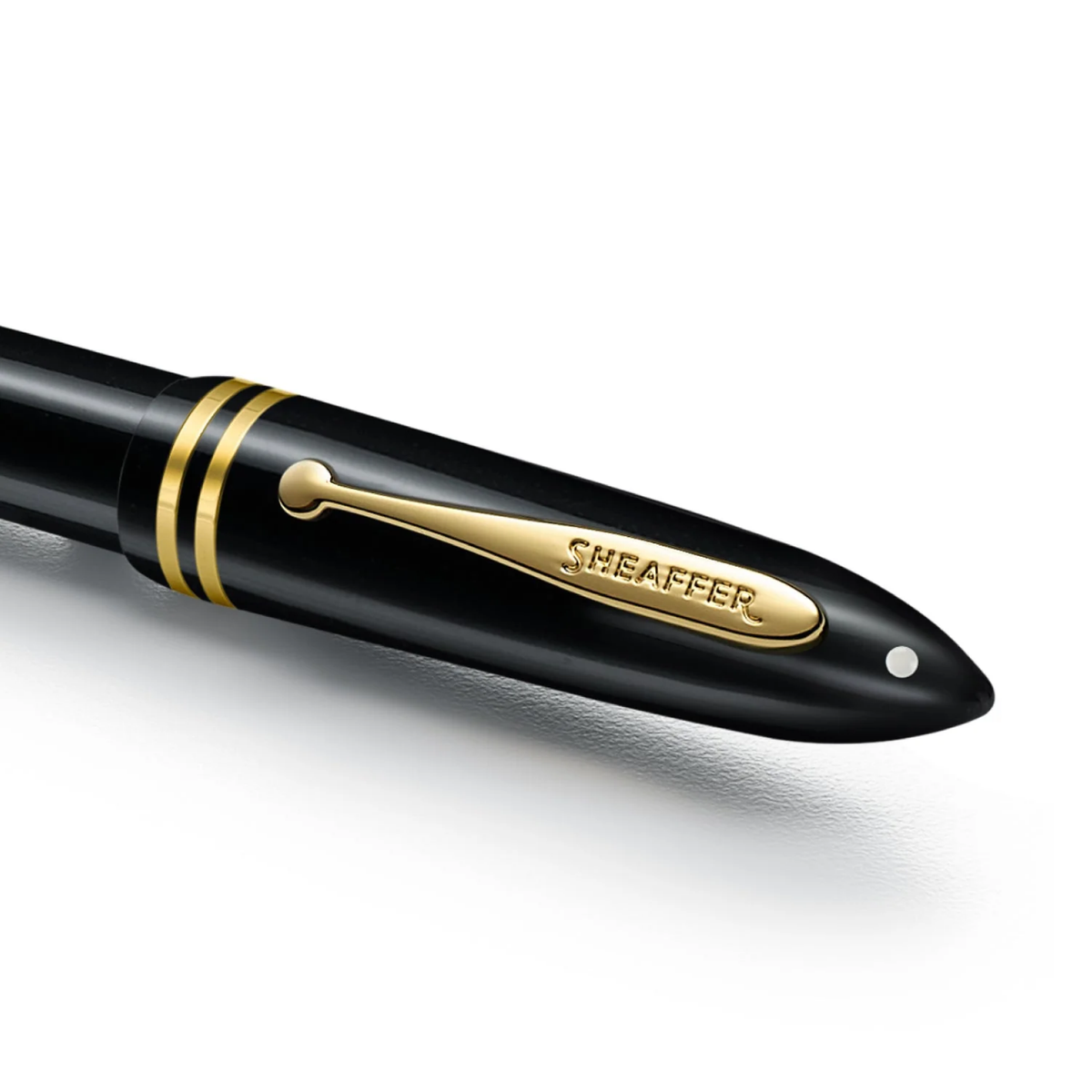 Sheaffer Balance III E893 Glossy Black and Gold Trims Rollerball Collection