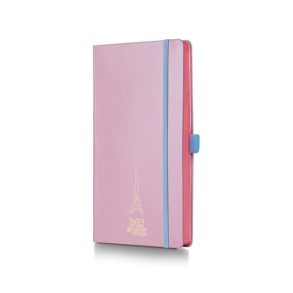 Sheaffer Emily in Paris Medium Notebook 90 GSM Ink Friendly with Embossed Eiffel Tower - Pink