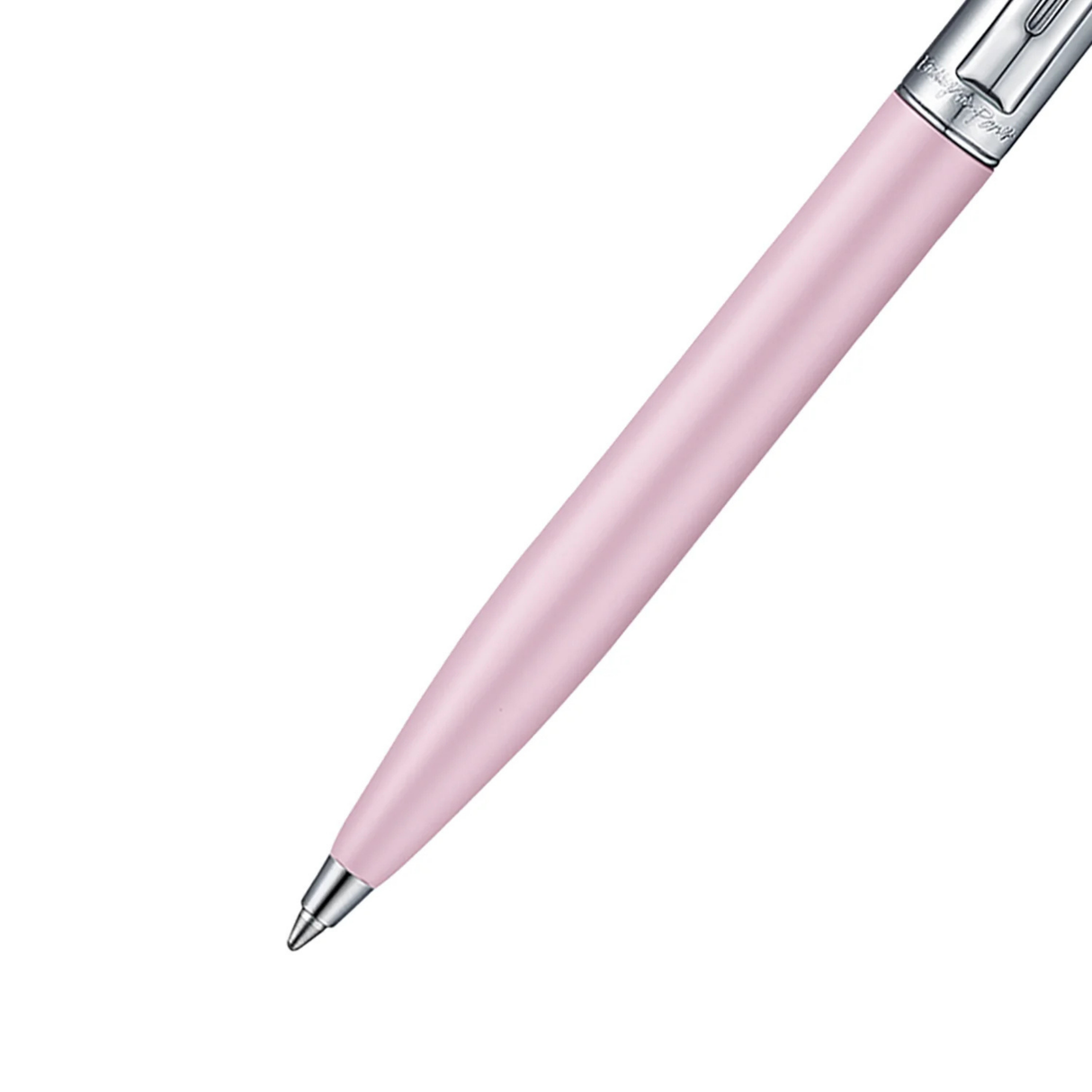 Sheaffer Emily in Paris Sentinel E321 Pink Matte Finish with Chrome-Plated Trims and Bow-Shaped Clip Emblem Ballpoint Pen