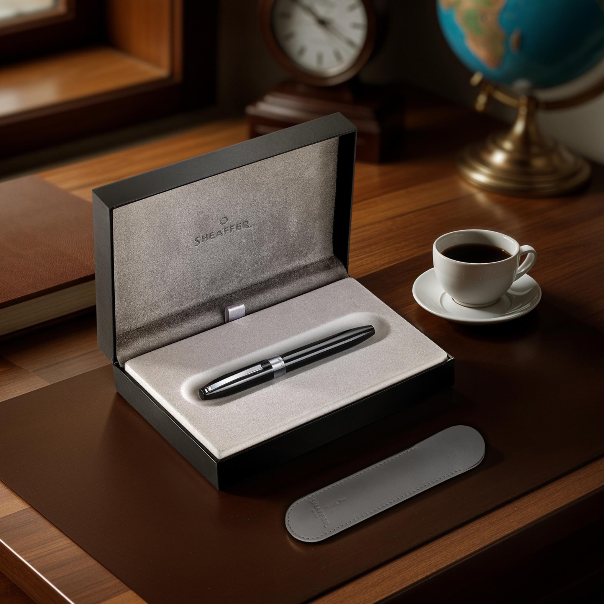 Sheaffer Legacy Glossy Black Fountain Pen Collection