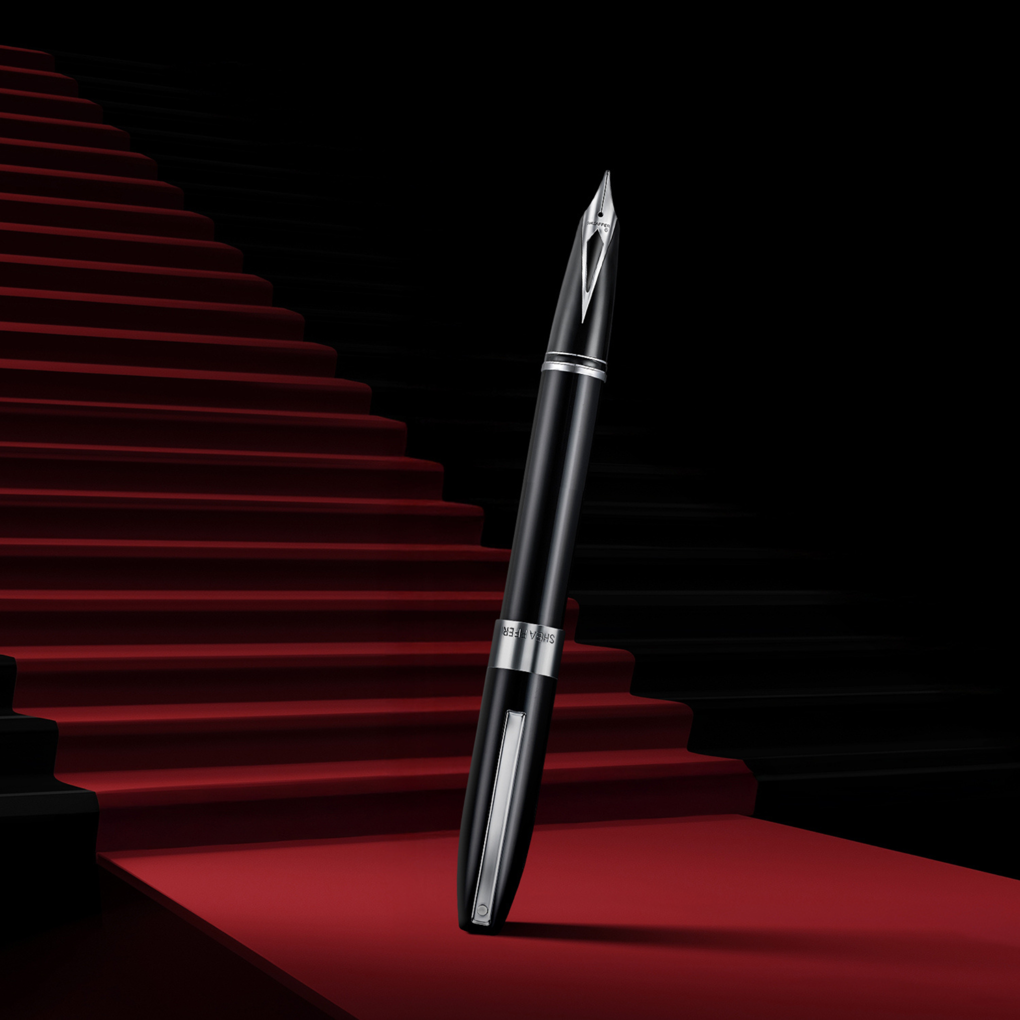 Sheaffer Legacy Glossy Black Fountain Pen Collection