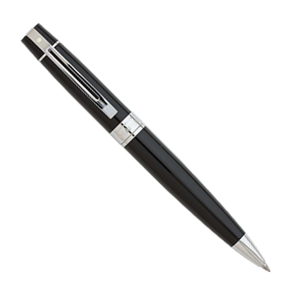 Sheaffer 300 Gloss Black/Chrome - Ballpoint