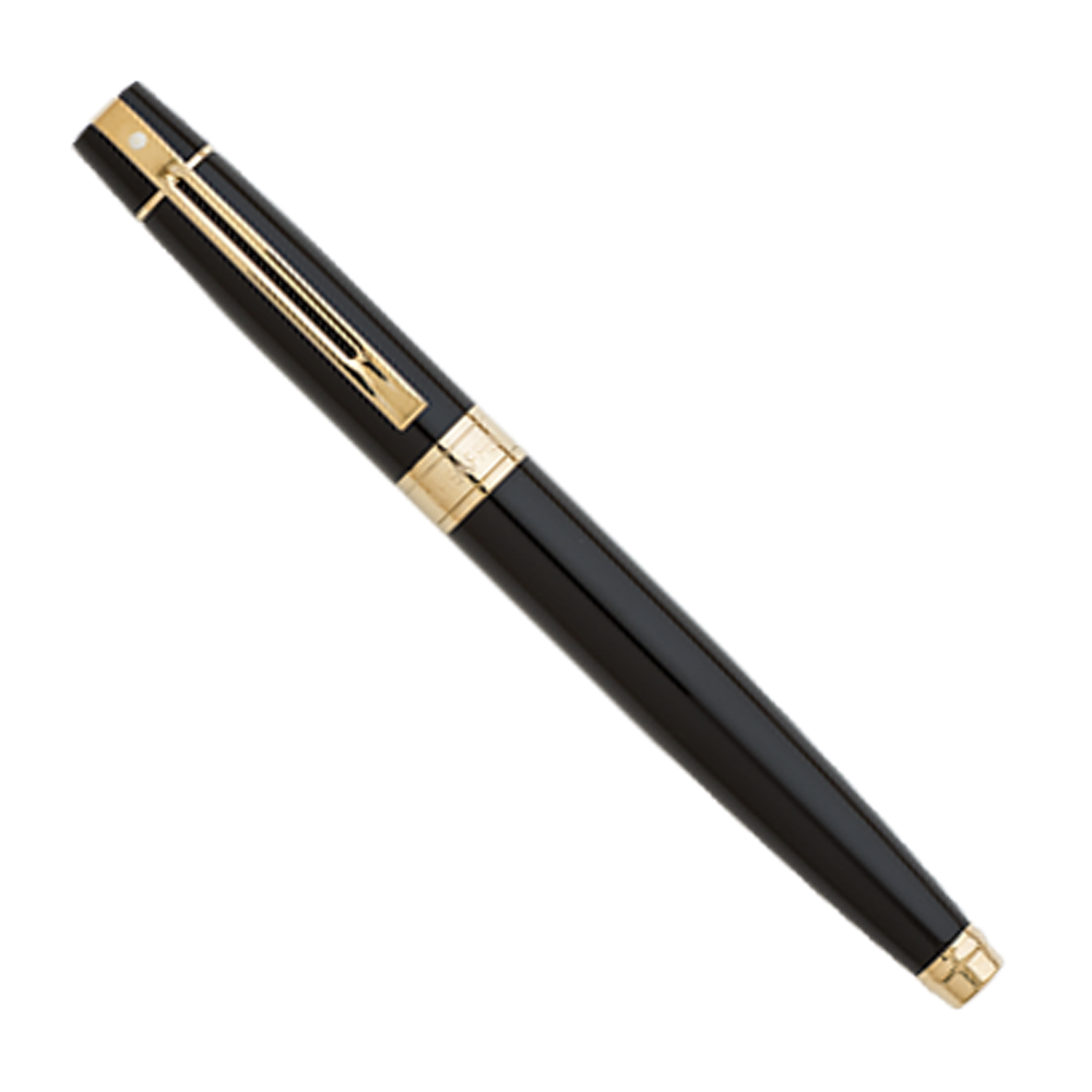 Sheaffer 300 Gloss Black/Gold - Rollerball