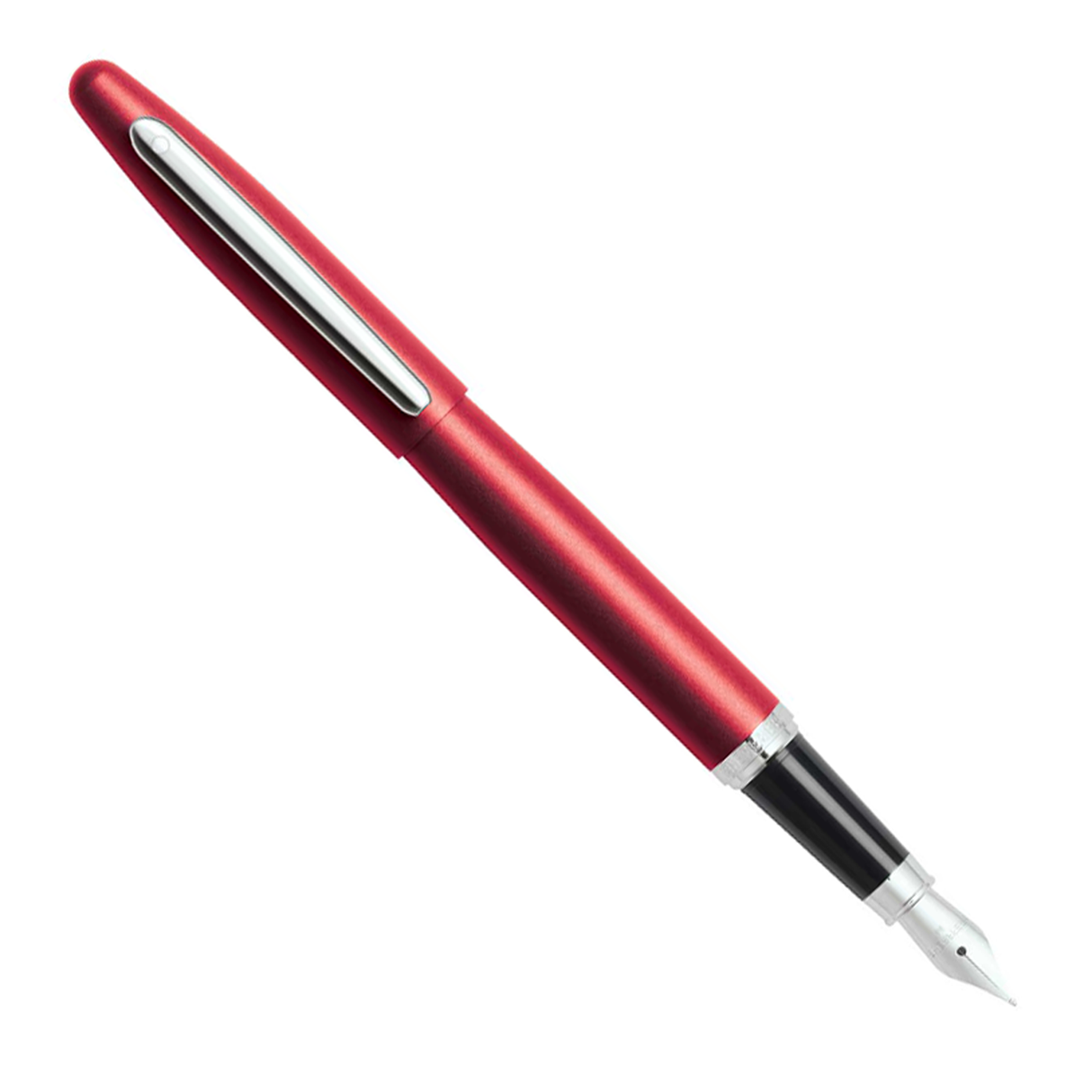 Sheaffer VFM Excessive Red w/Chrome Plated Trim - Fountain Pen