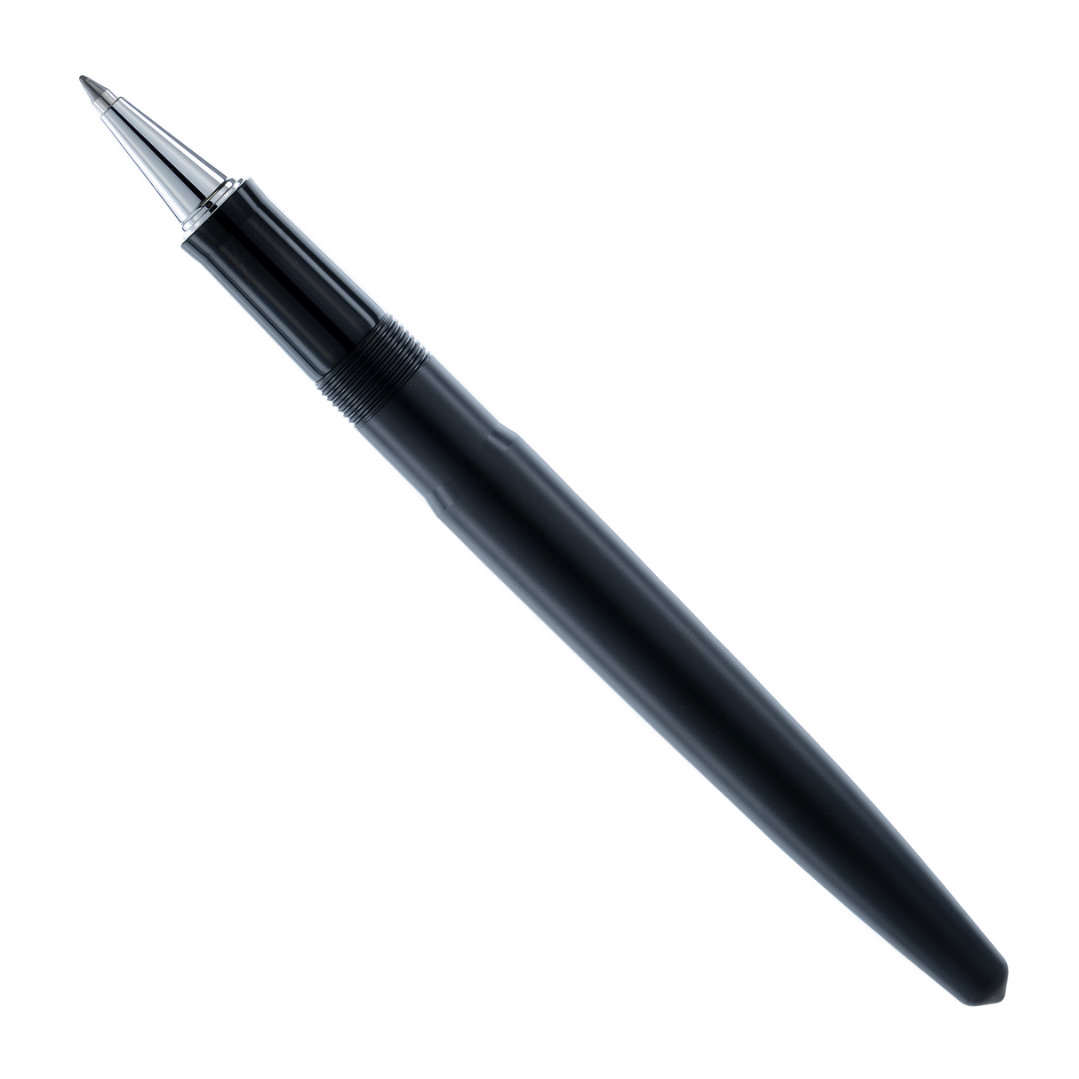 Wahl-Eversharp Skyline Black Silver Cap - Rollerball Pen