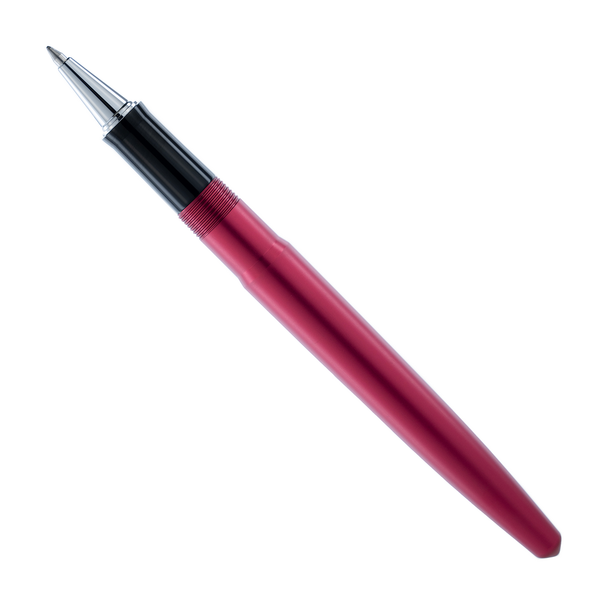 Wahl-Eversharp Skyline Red Silver Cap - Rollerball Pen