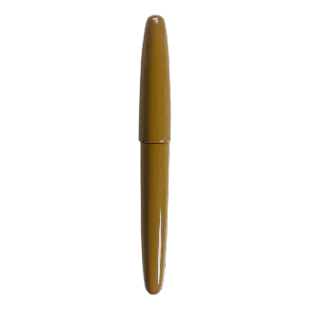 Wancher Dream Pen True Urushi Yellow w/ Gold Plated Clip Fountain Pen