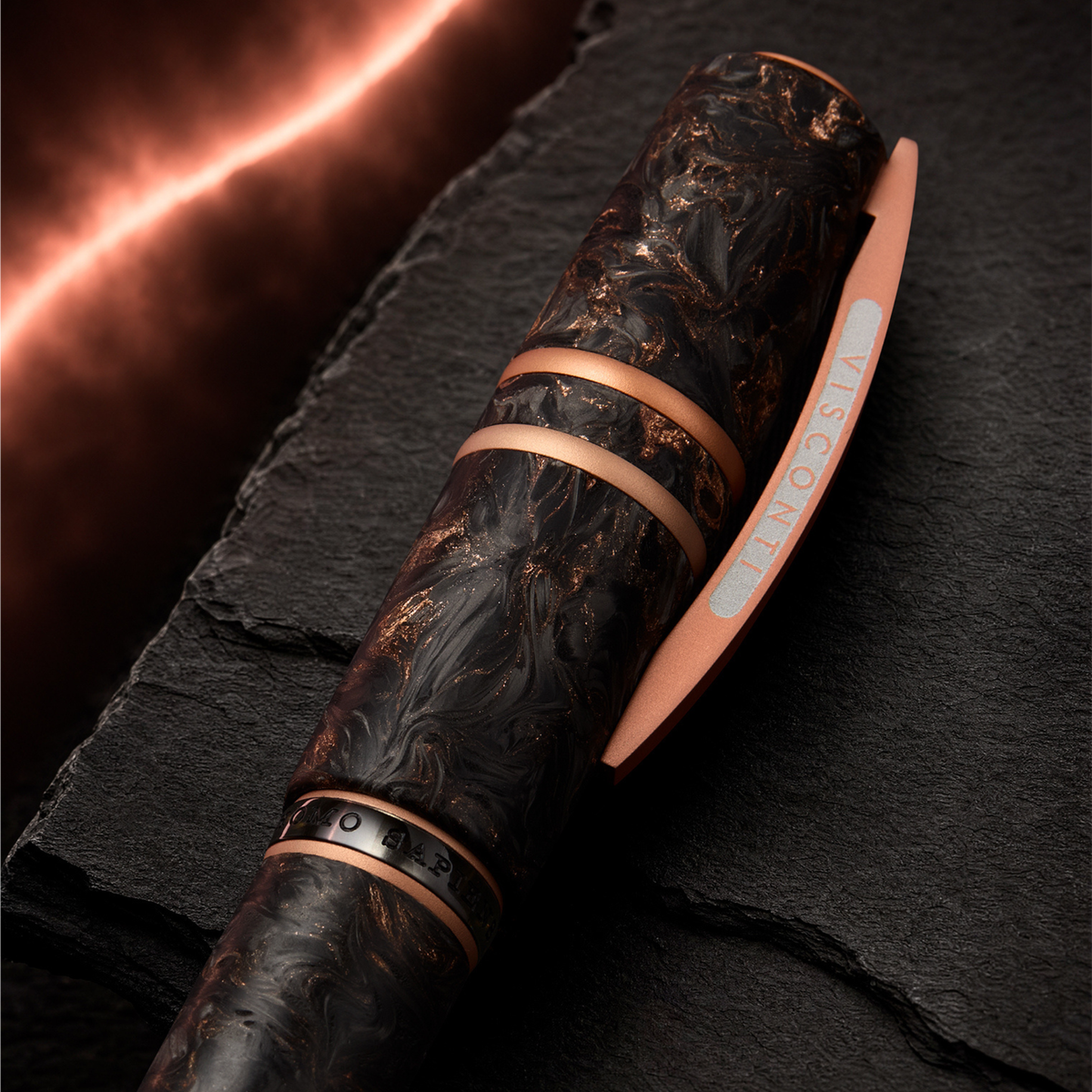 Visconti Homo Sapiens Carbon Rose Fountain Pen Collection