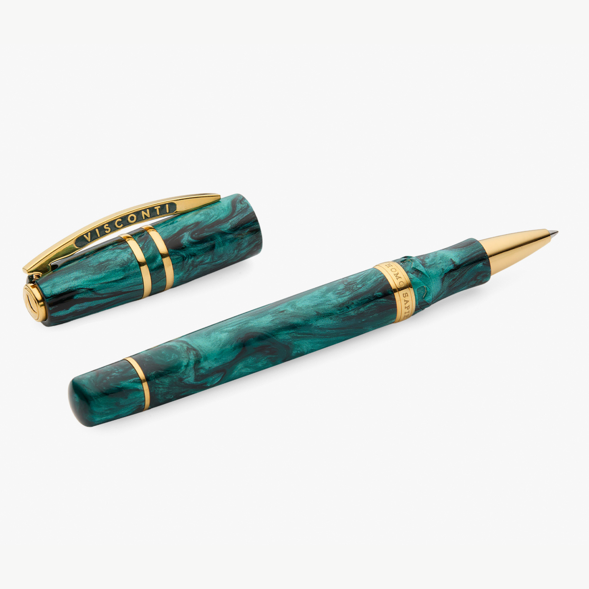 Visconti Limited Edition Homo Sapiens Dark Emerald Rollerball Collection