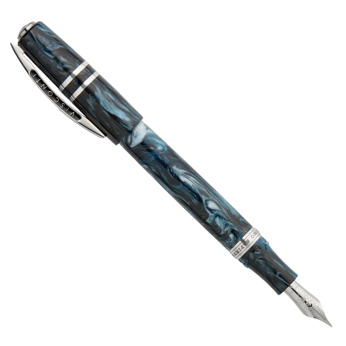 Visconti Limited Edition Homo Sapiens Dark Sapphire Fountain Pen Collection