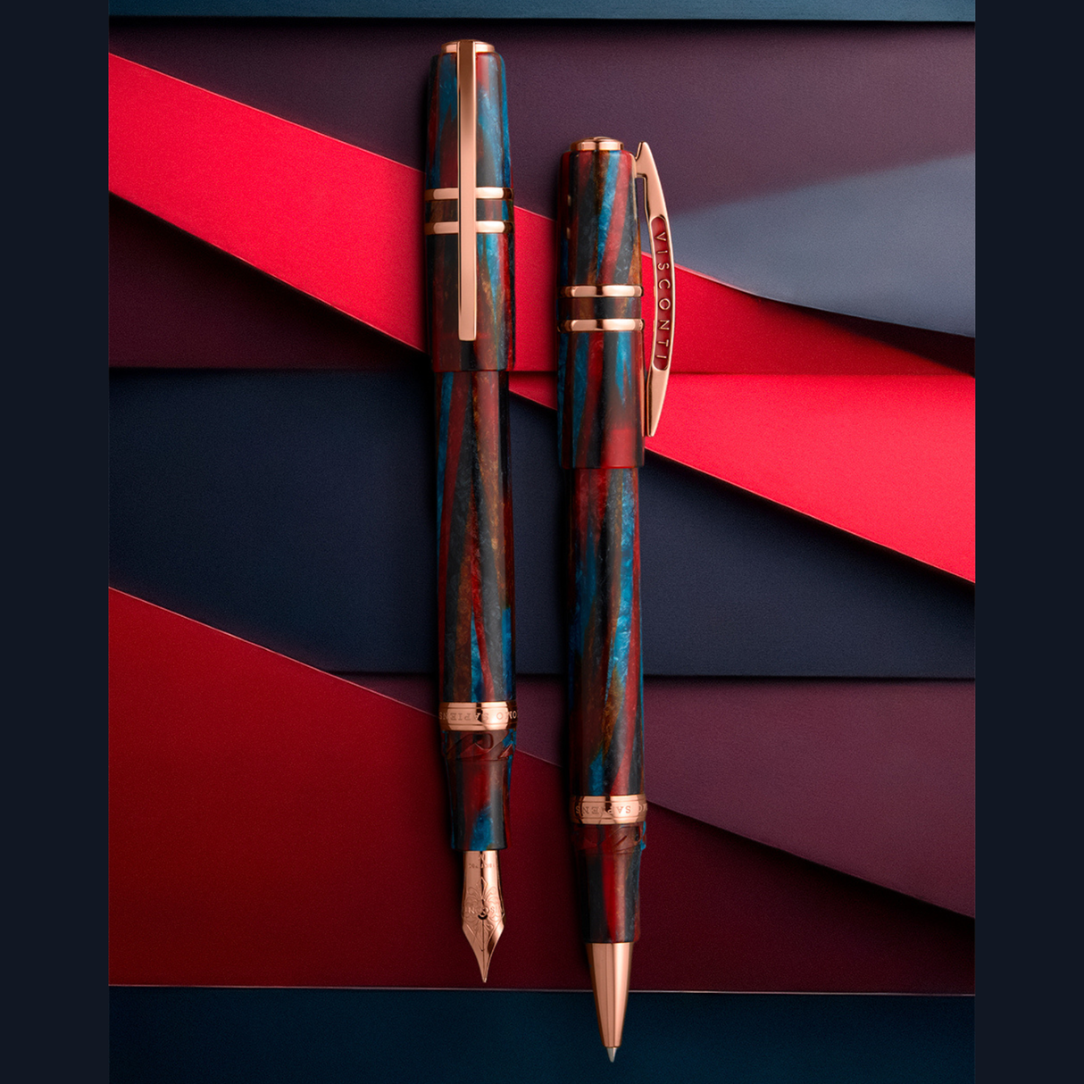 Visconti Homo Sapiens Legacy Celluloid Fountain Pen Collection