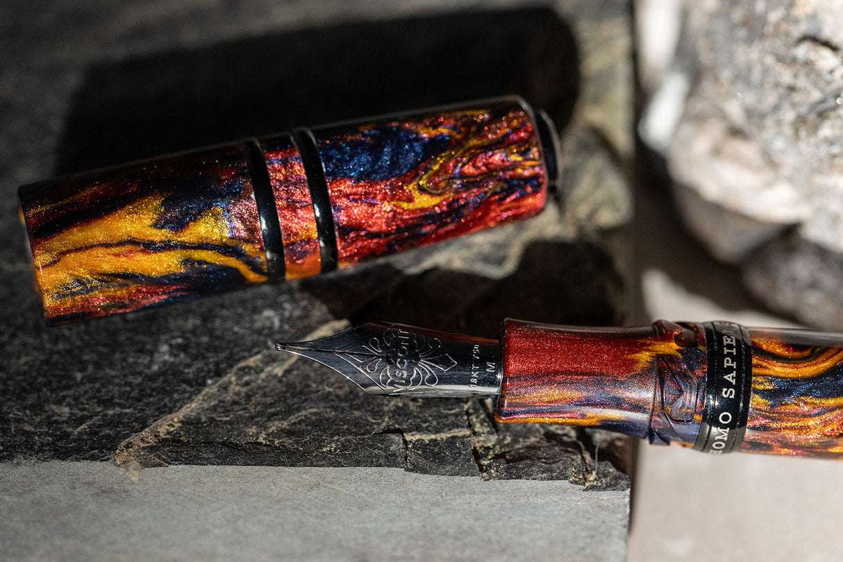 Visconti Homo Sapiens Earth Origins Fire Limited Edition - Fountain Pen