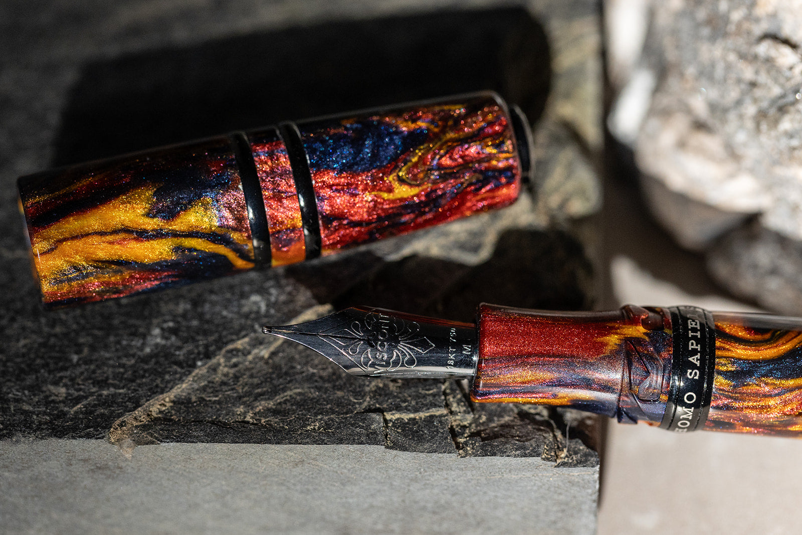 Visconti Homo Sapiens Earth Origins Fire Limited Edition - Fountain Pen