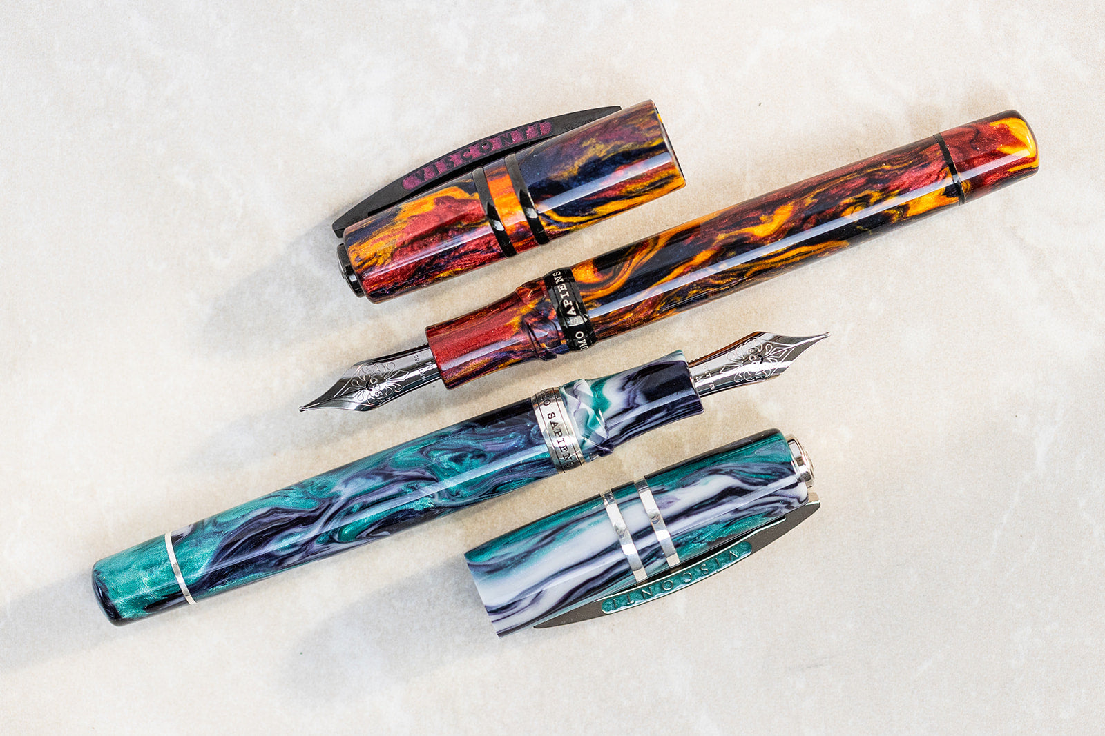 Visconti Homo Sapiens Earth Origins Fire Limited Edition - Fountain Pen