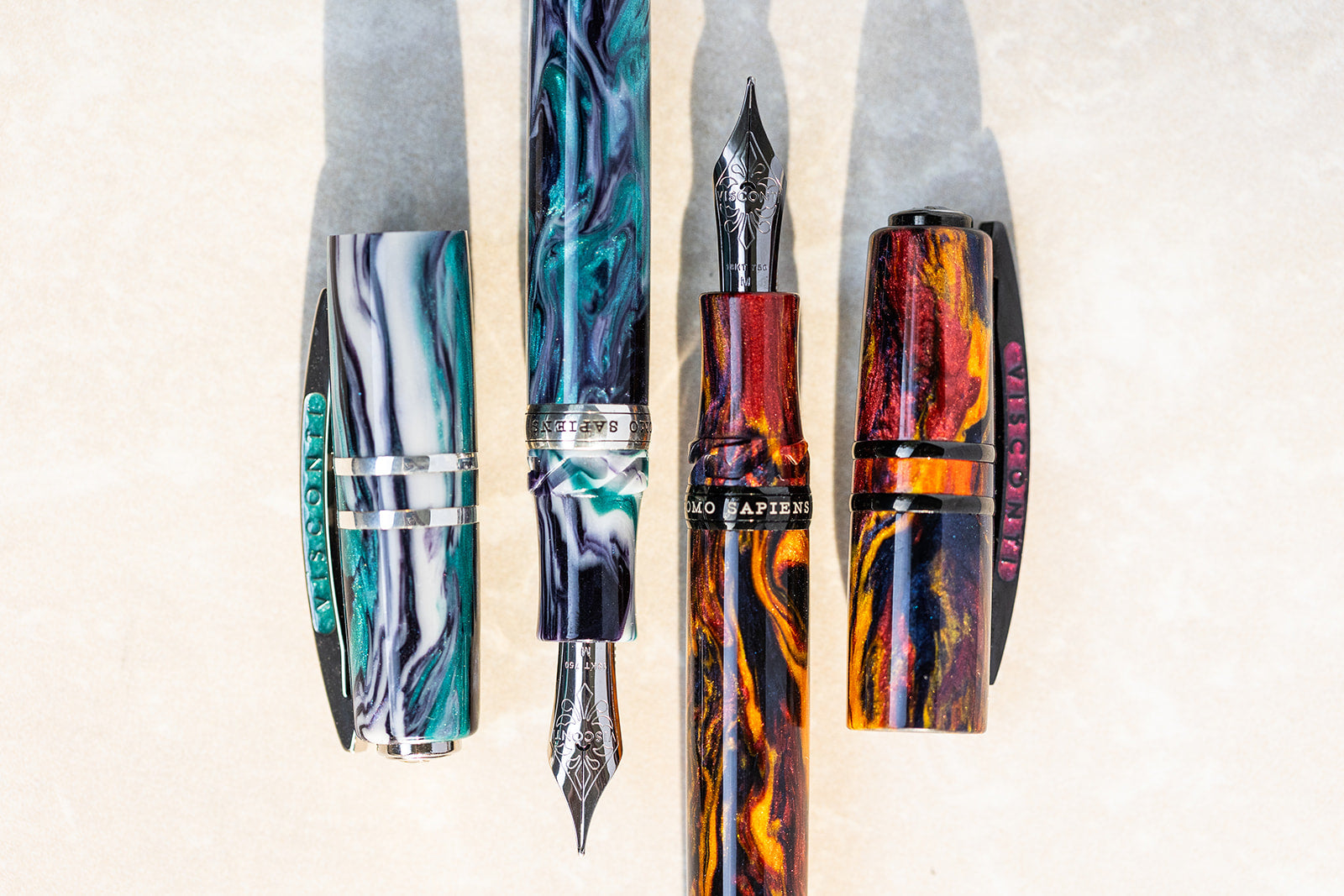 Visconti Homo Sapiens Earth Origins Fire Limited Edition - Fountain Pen
