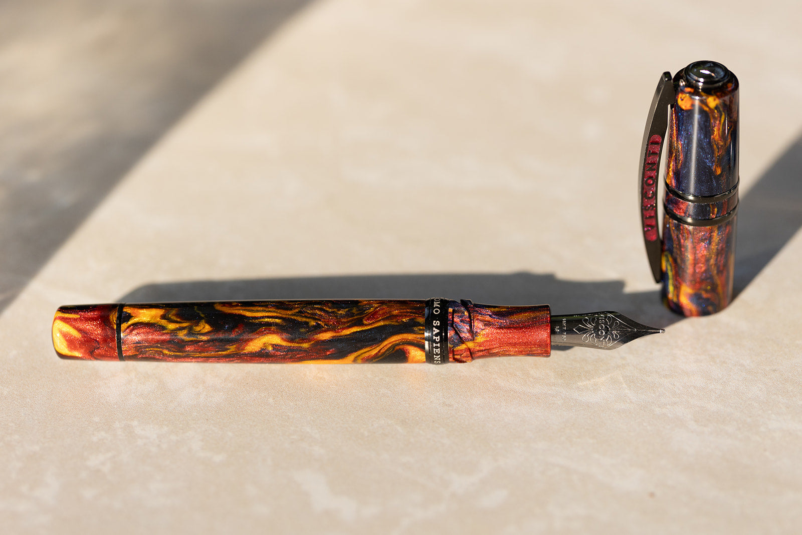 Visconti Homo Sapiens Earth Origins Fire Limited Edition - Fountain Pen