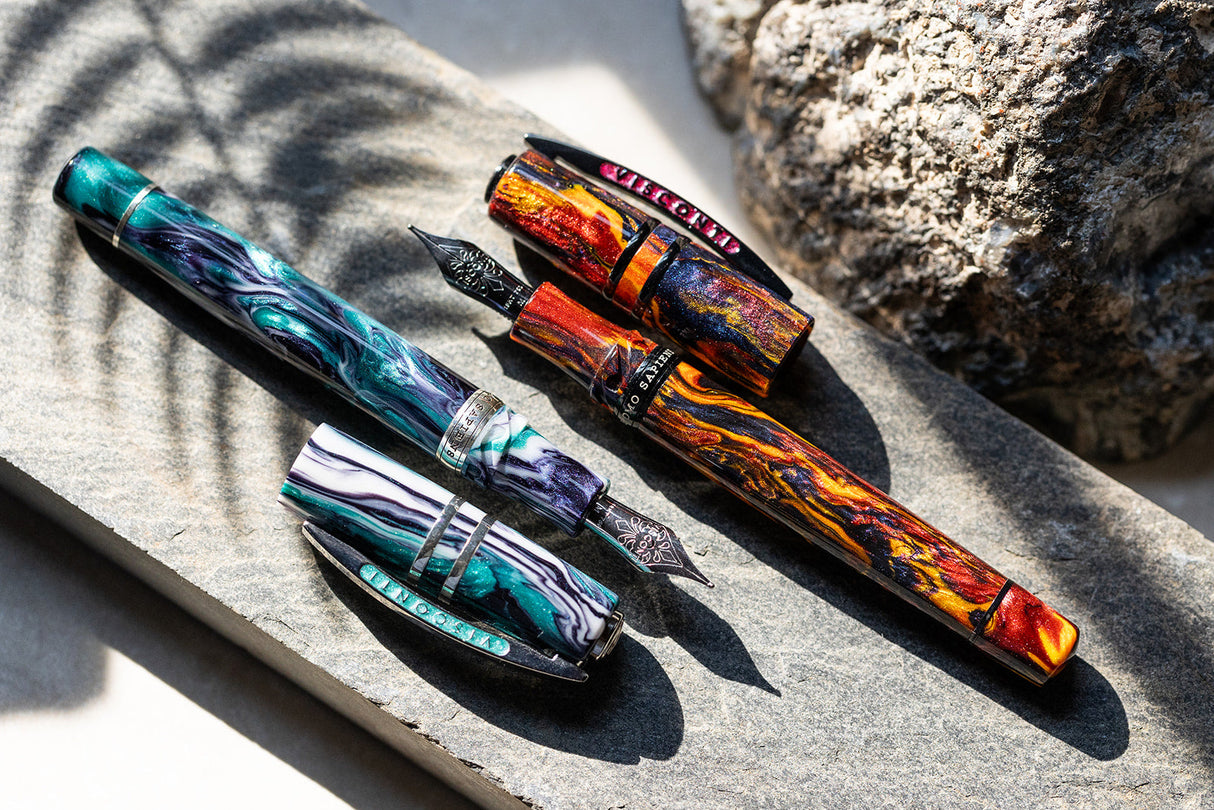 Visconti Homo Sapiens Earth Origins Fire Limited Edition - Fountain Pen