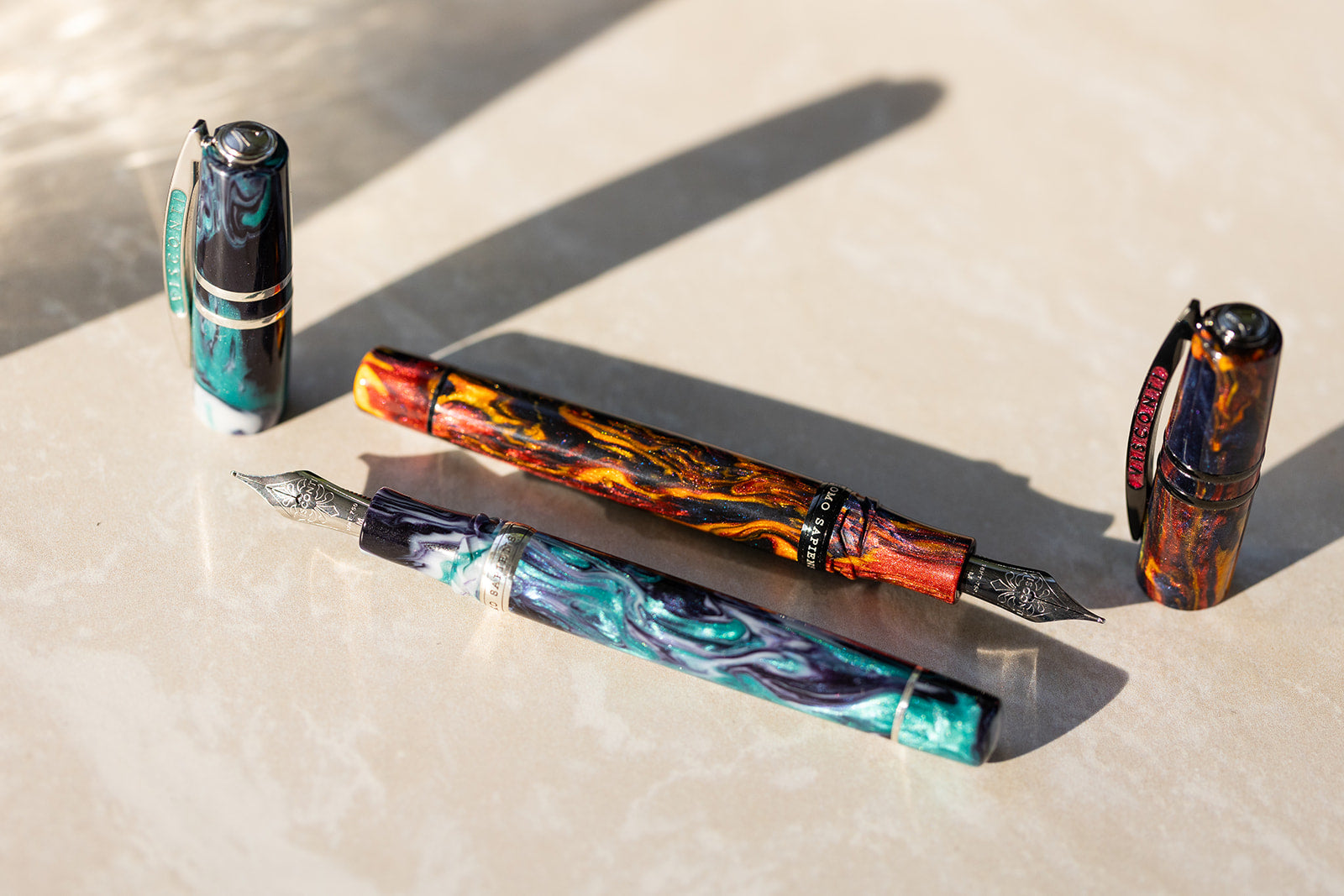 Visconti Homo Sapiens Earth Origins Fire Limited Edition - Fountain Pen