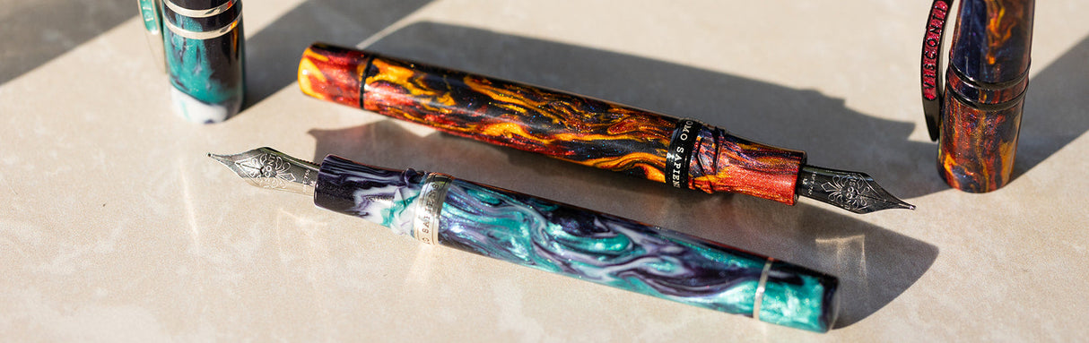 Visconti Homo Sapiens Earth Origins Fire Limited Edition - Fountain Pen