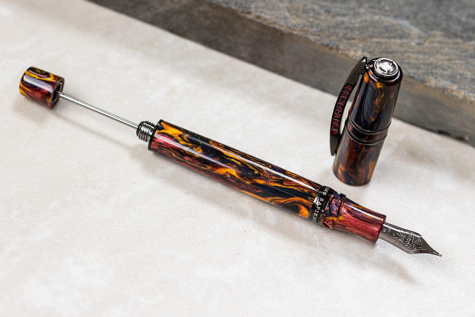 Visconti Homo Sapiens Earth Origins Fire Limited Edition - Fountain Pen