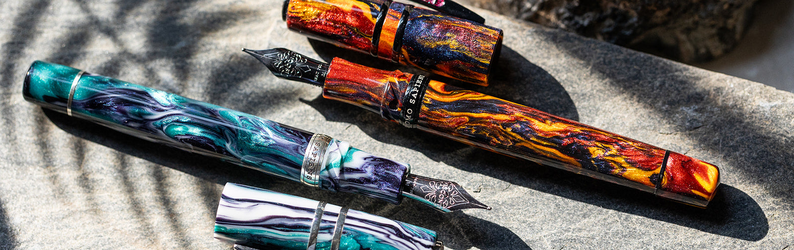 Visconti Homo Sapiens Earth Origins Fire Limited Edition - Fountain Pen
