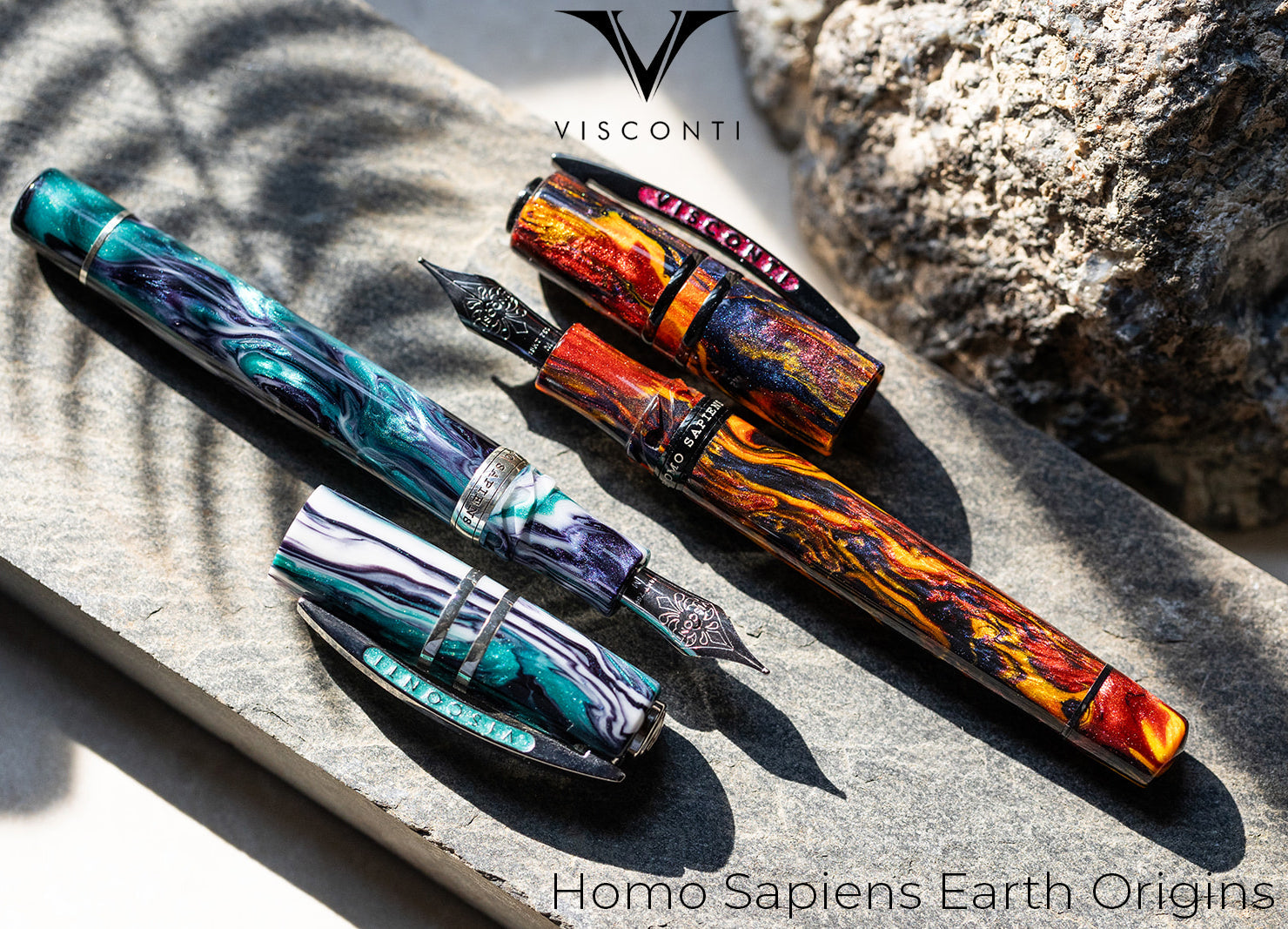 Visconti Homo Sapiens Earth Origins Fire Limited Edition - Fountain Pen