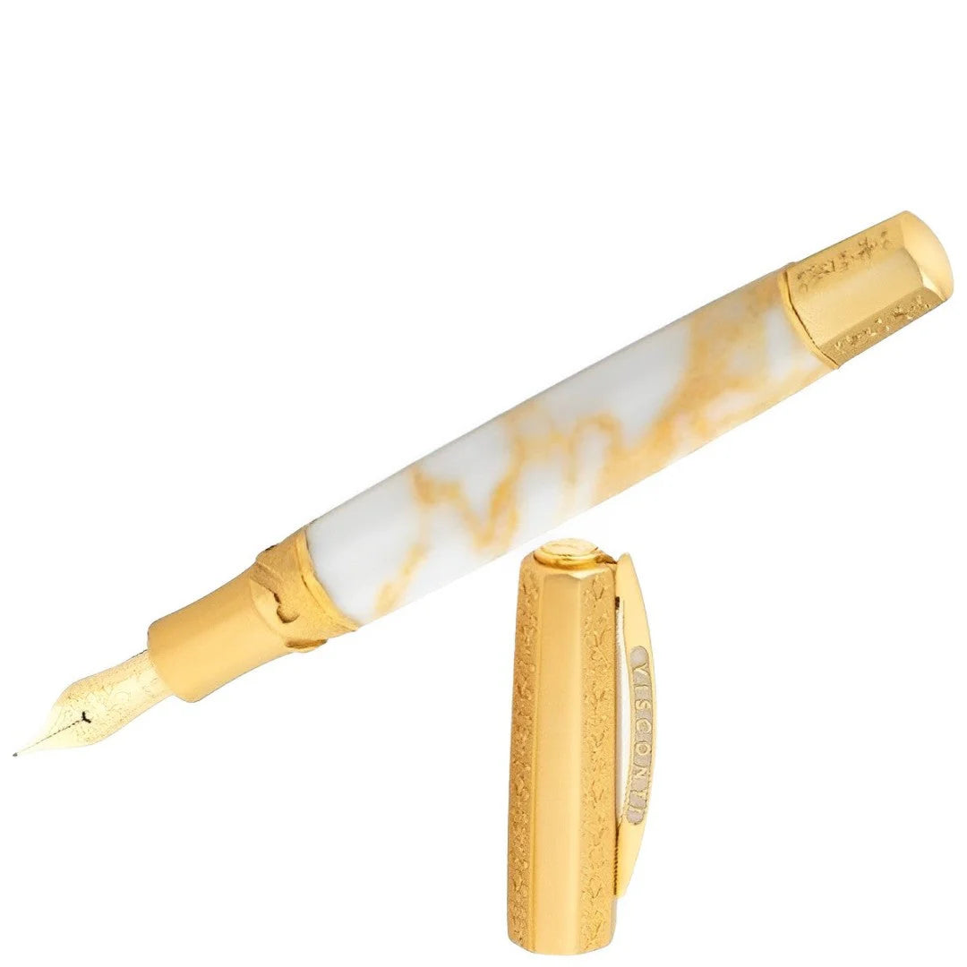 Visconti Il Magnifico Calacatta Gold Limited Edition - Fountain Pen
