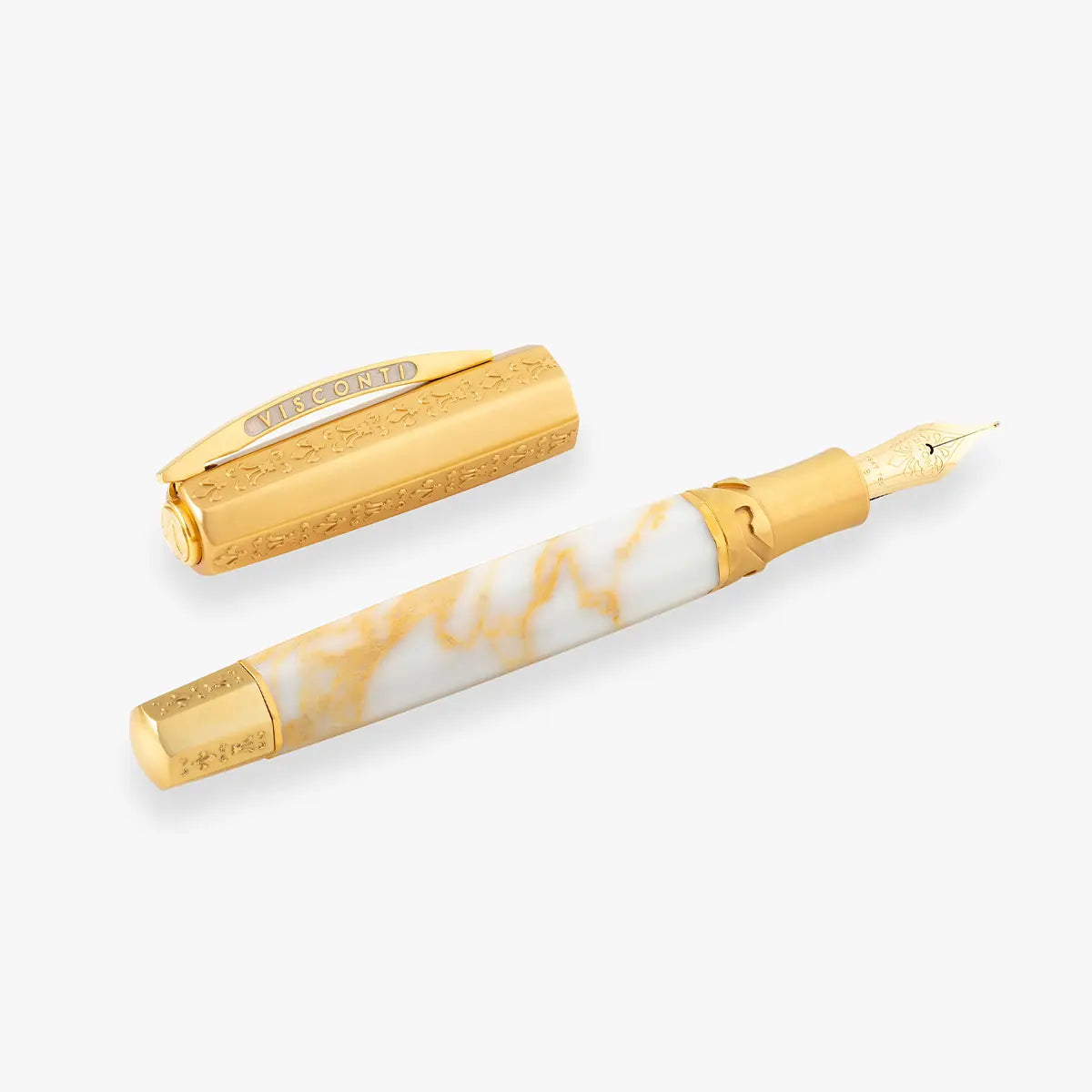 Visconti Il Magnifico Calacatta Gold Limited Edition - Fountain Pen