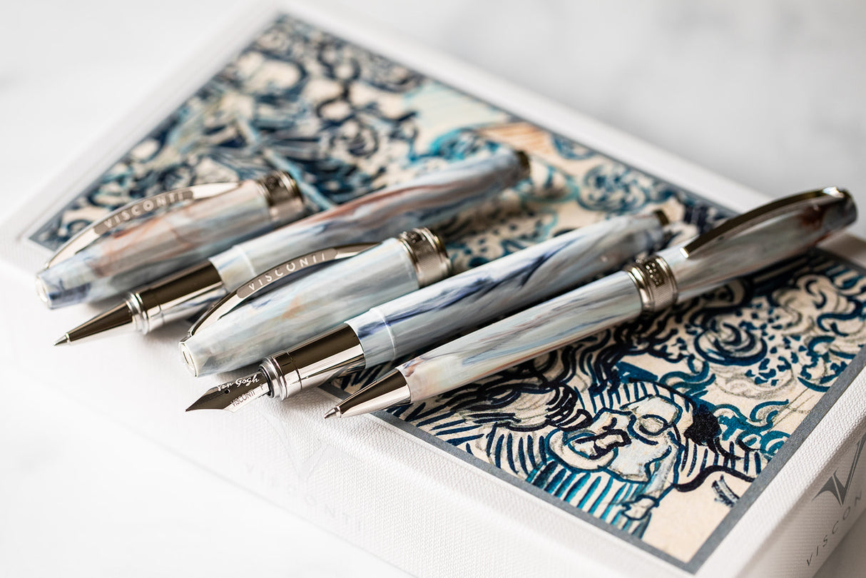 Visconti Van Gogh Impressionist Old Vineyard with Peasant Woman - Fountain Pen