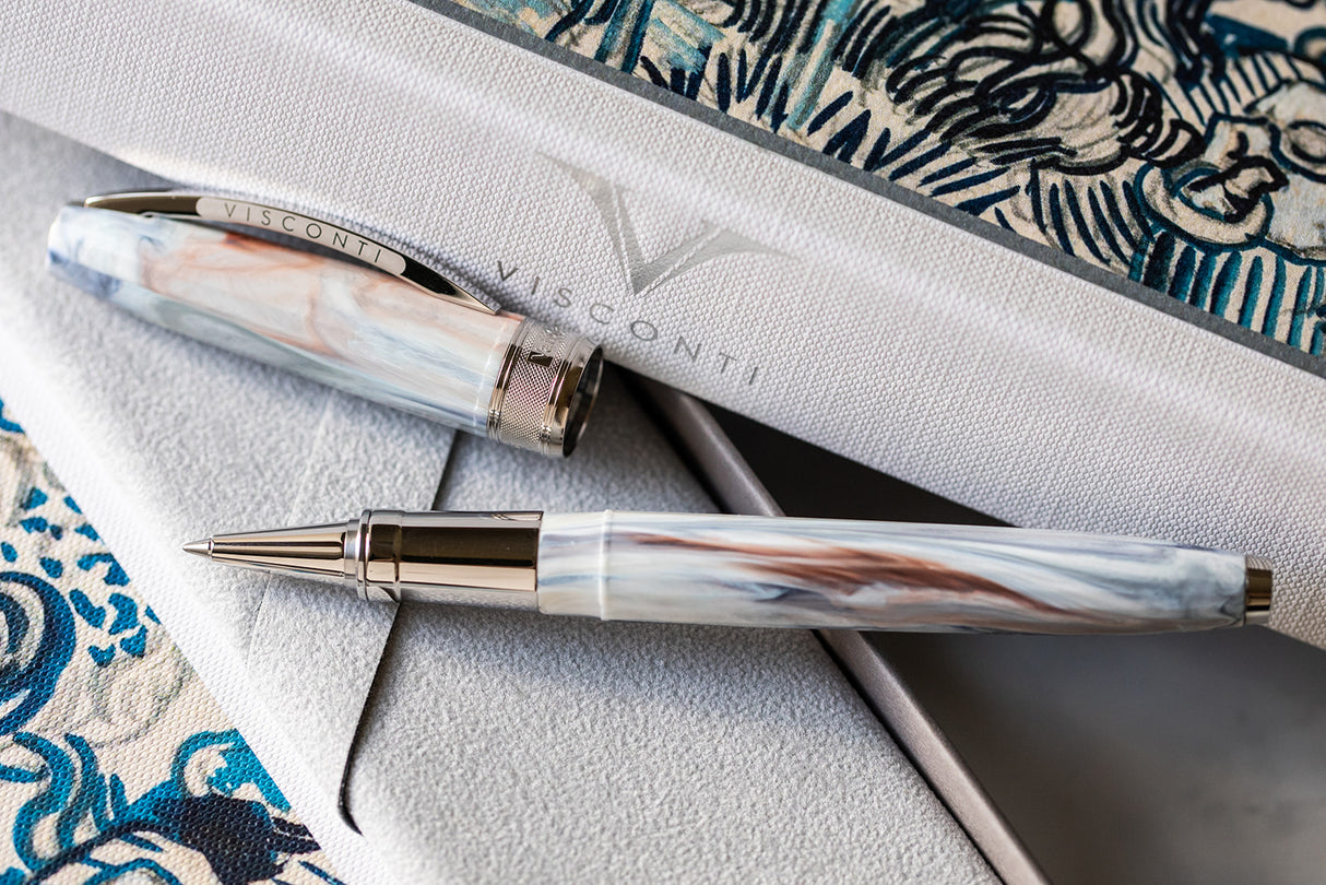 Visconti Van Gogh Impressionist Old Vineyard with Peasant Woman - Rollerball