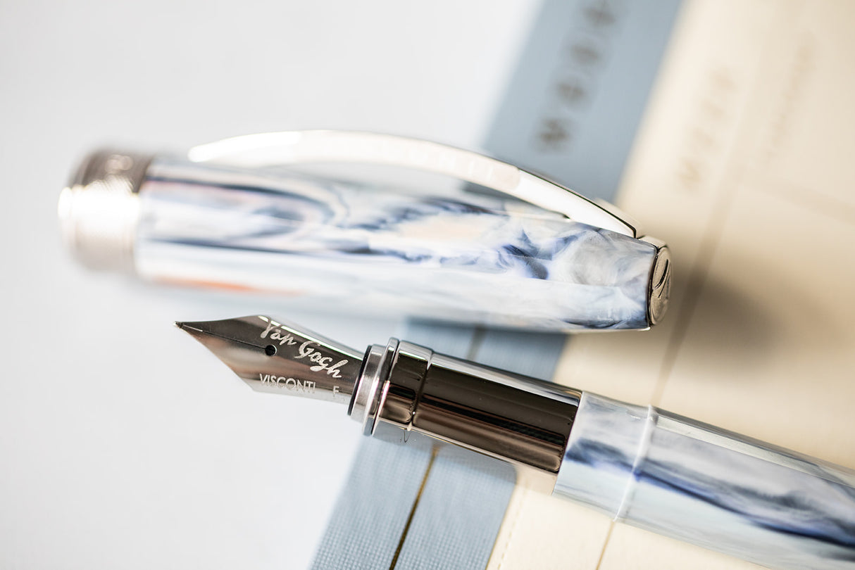 Visconti Van Gogh Impressionist Old Vineyard with Peasant Woman - Fountain Pen