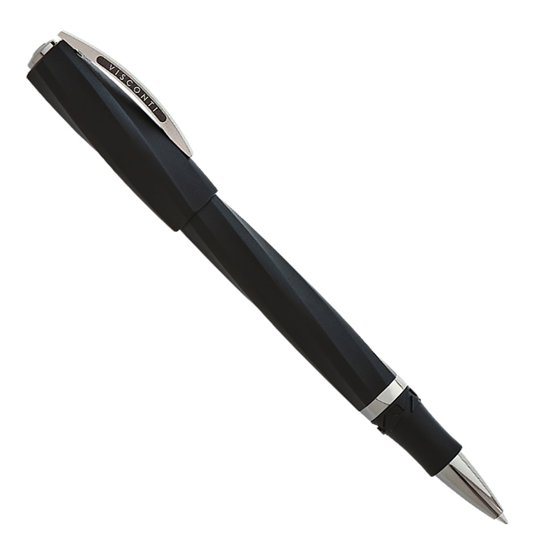 Visconti Divina Matte Black Rollerball Fountain Pen Hospital
