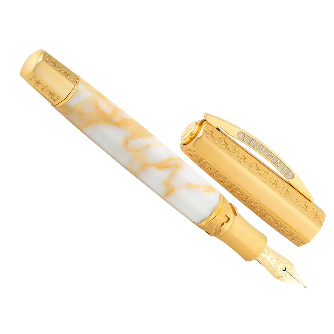 Visconti Il Magnifico Calacatta Gold Limited Edition - Fountain Pen